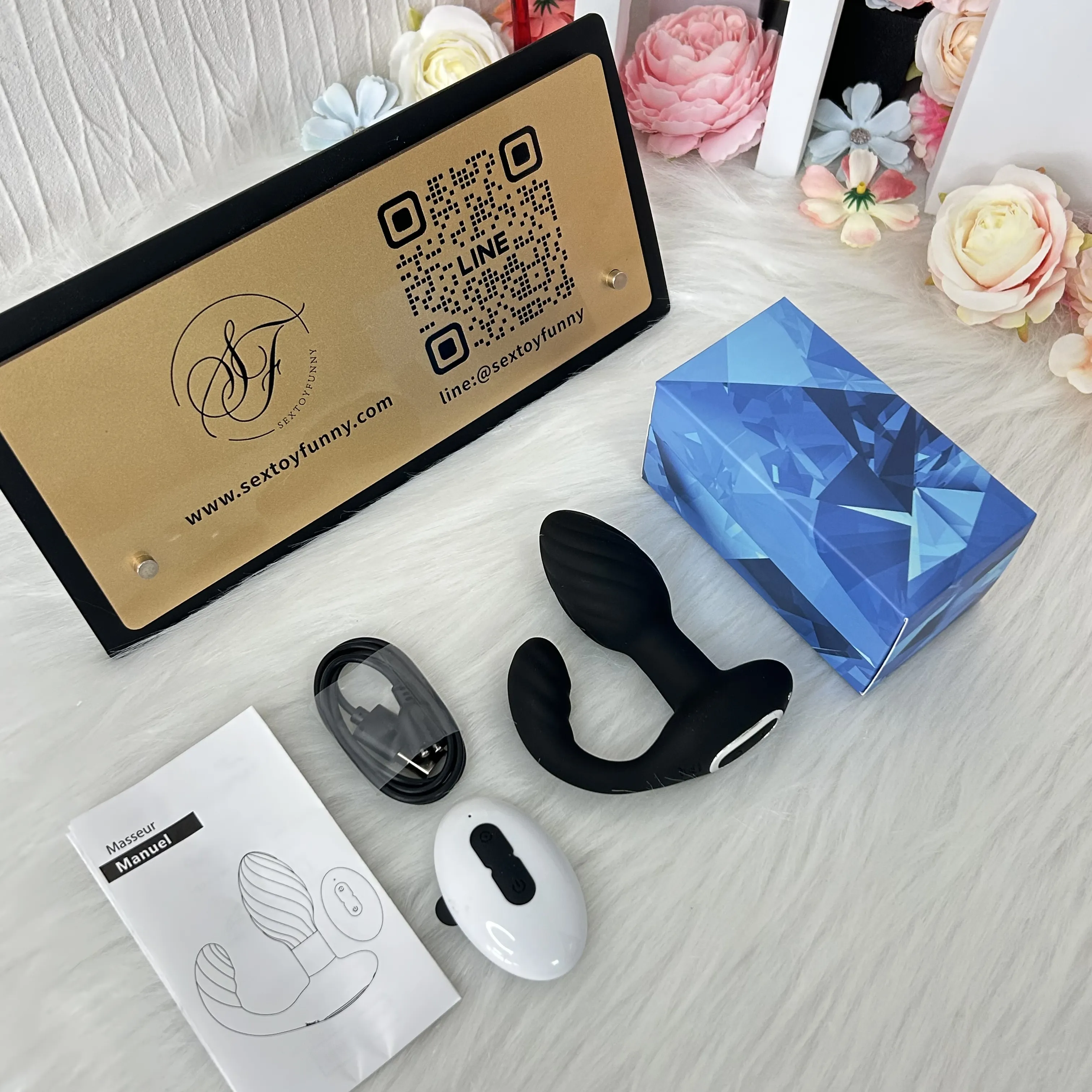 Remote Control Prostate Massager & Anal Vibrator IPX6