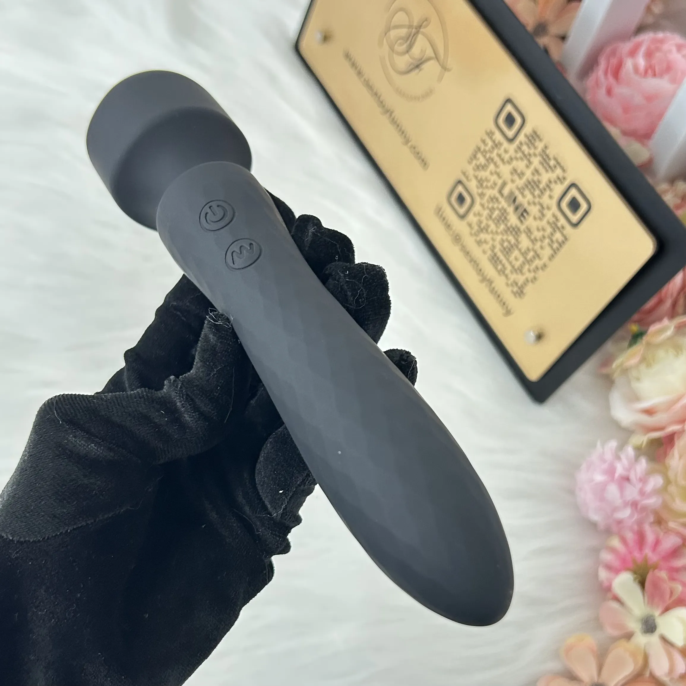 10 Frequencies Dual-Head Seamless Body AV Wand Vibrator