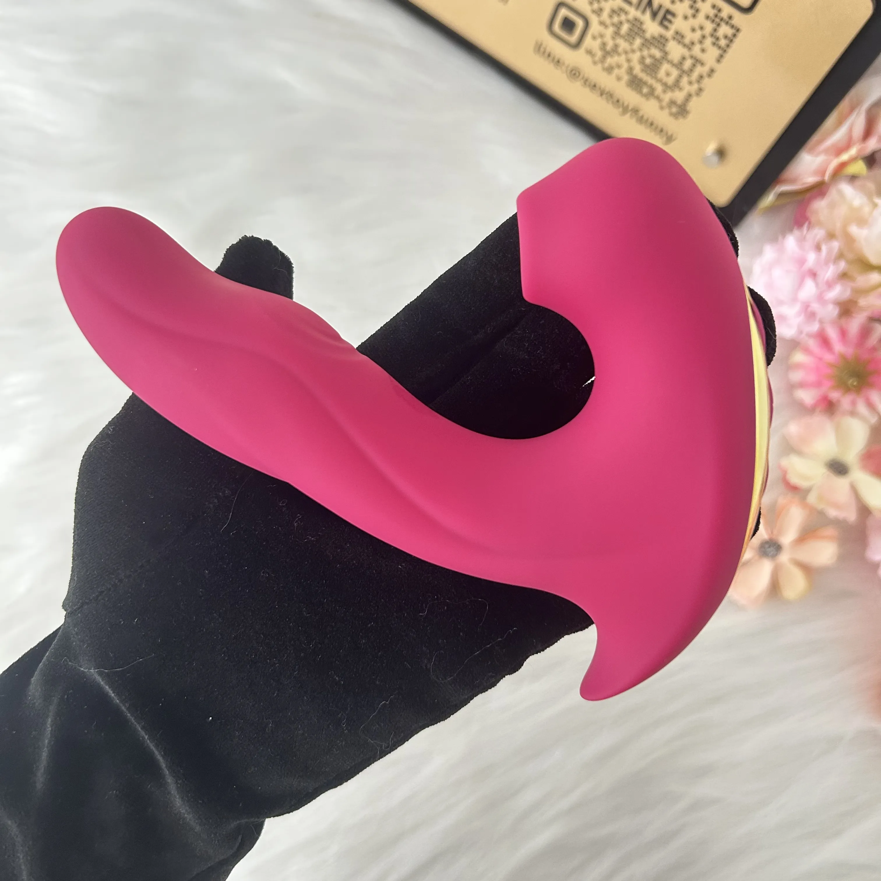 Vibrating And Tapping Dual G-Spot & Clitoral Vibrator