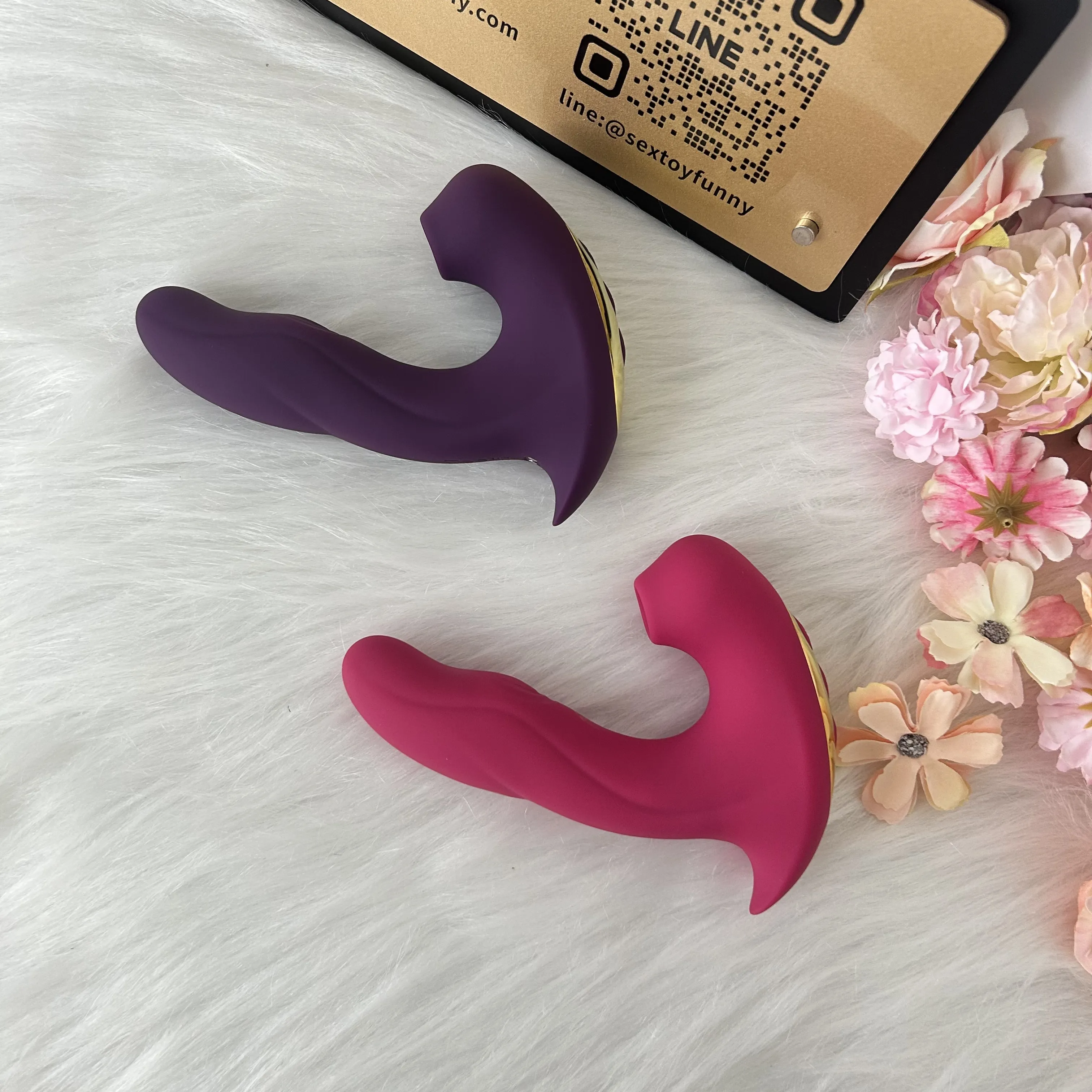 Vibrating And Tapping Dual G-Spot & Clitoral Vibrator