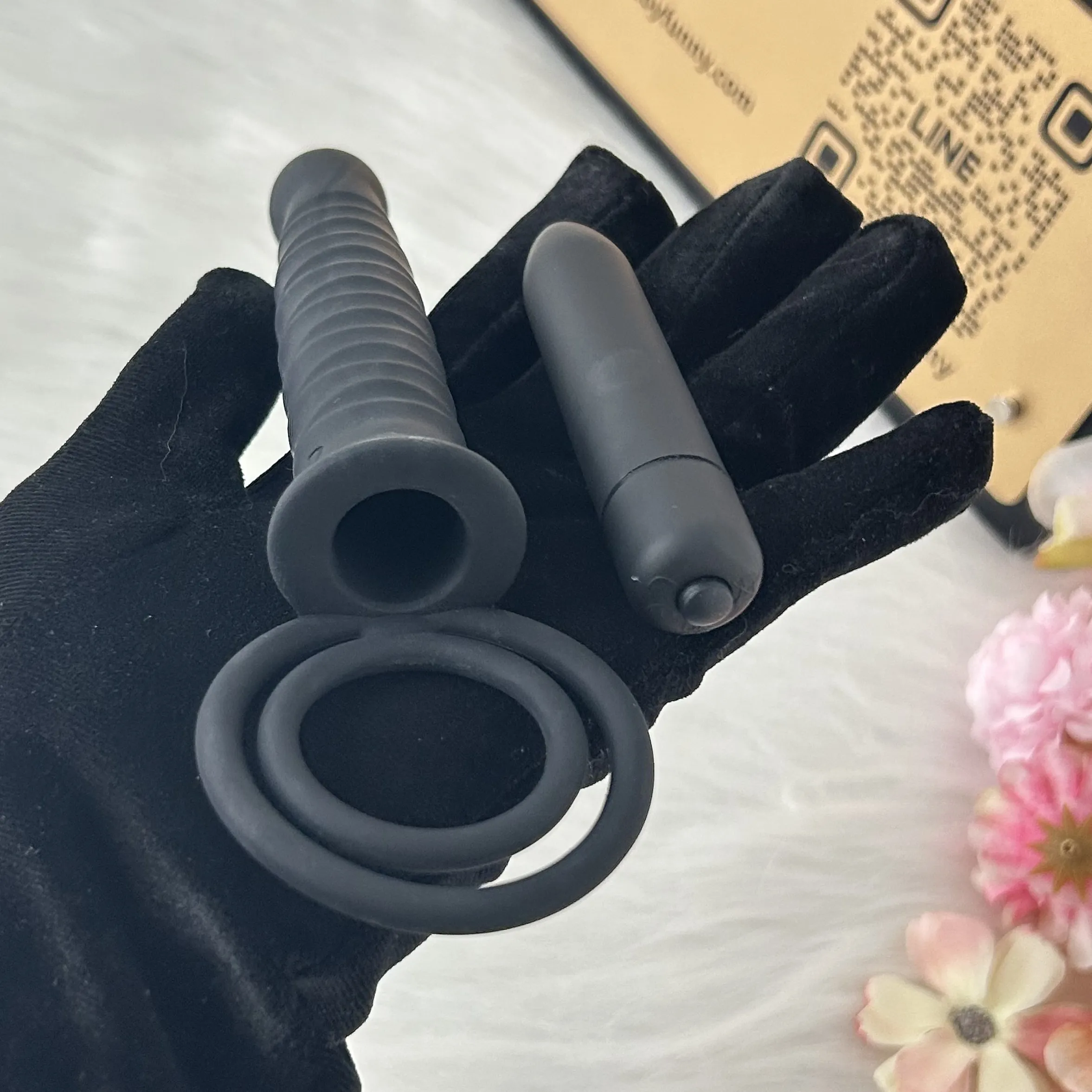 10 Modes Wearable Vibrating Cock Ring Multi-Point Touch