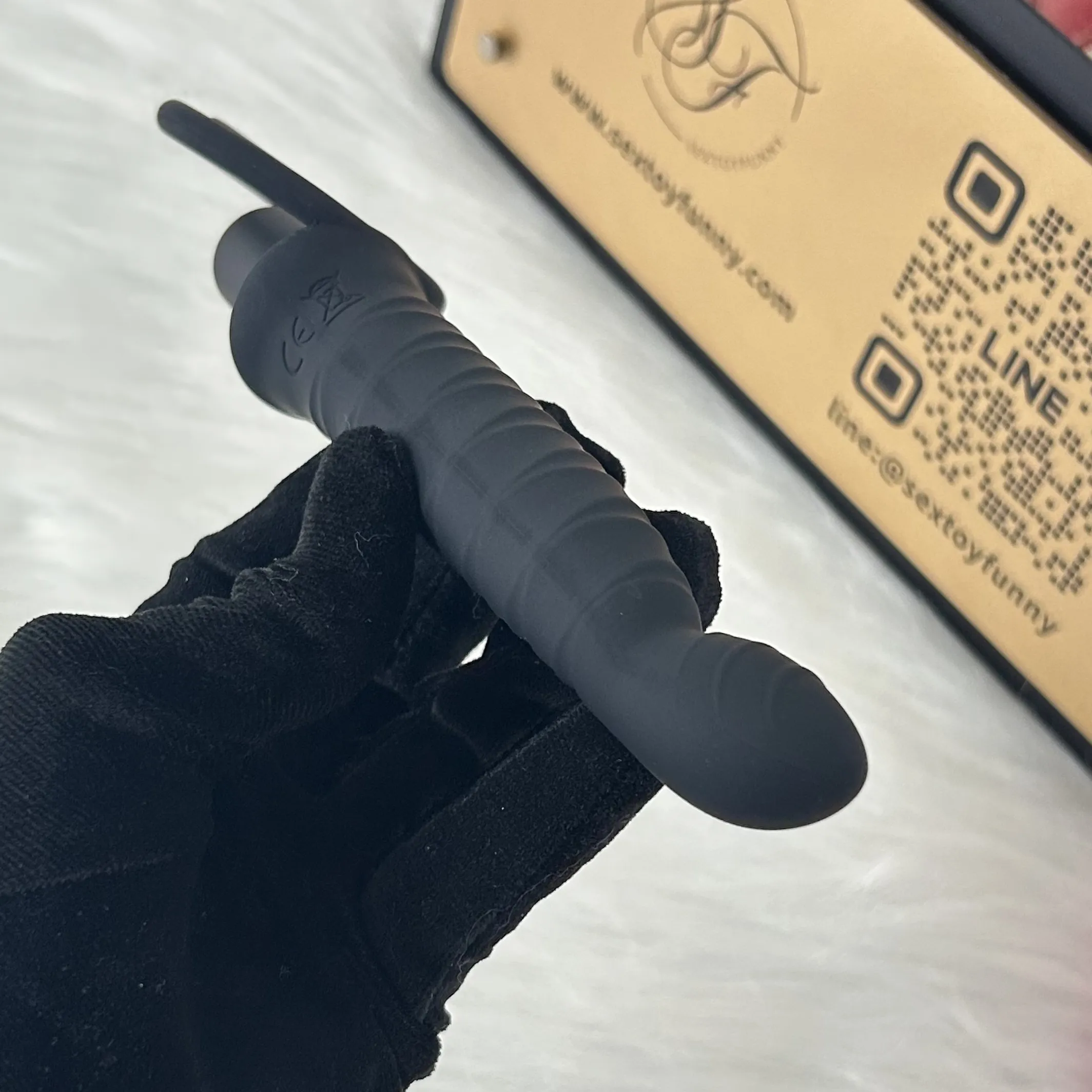 10 Modes Wearable Vibrating Cock Ring Multi-Point Touch