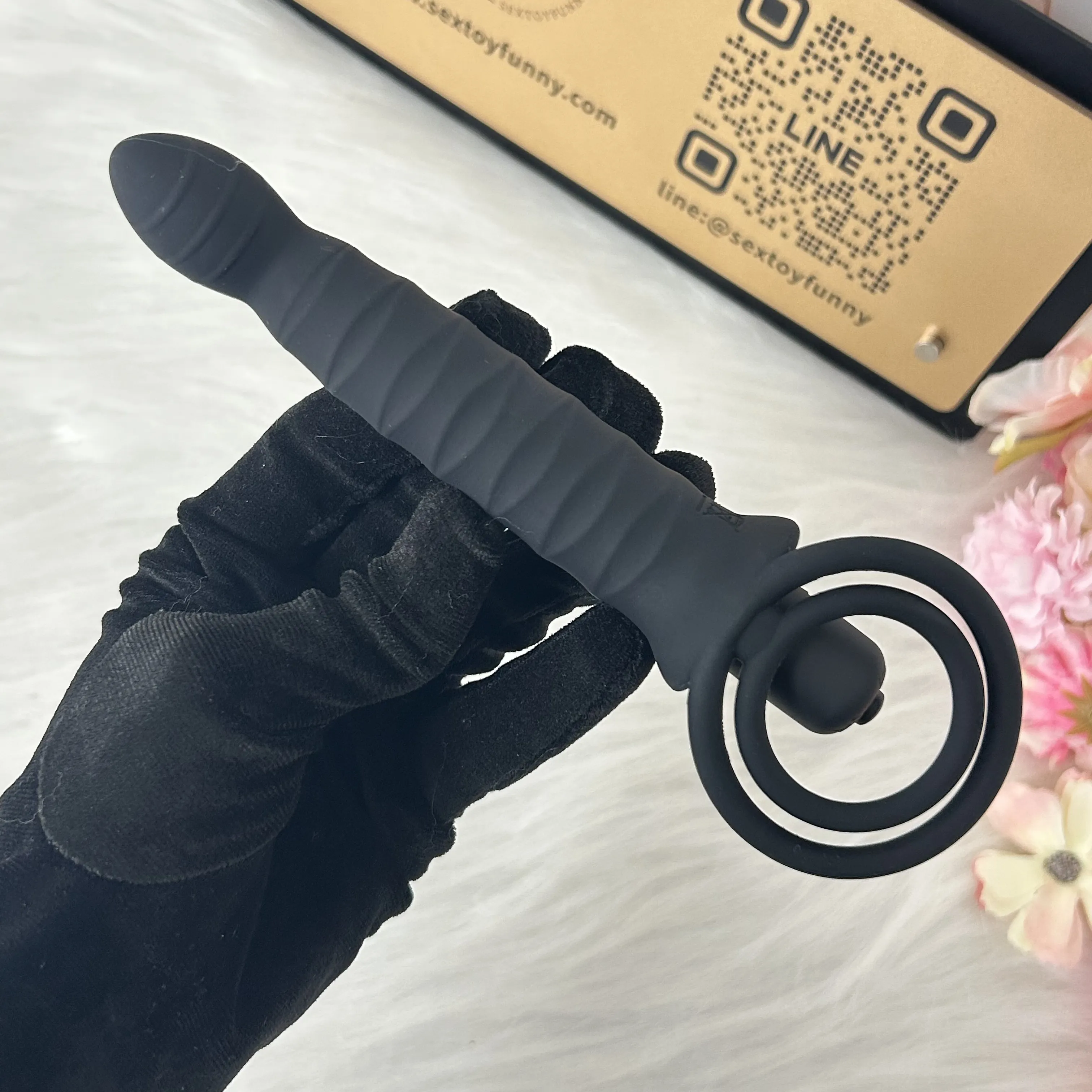 10 Modes Wearable Vibrating Cock Ring Multi-Point Touch