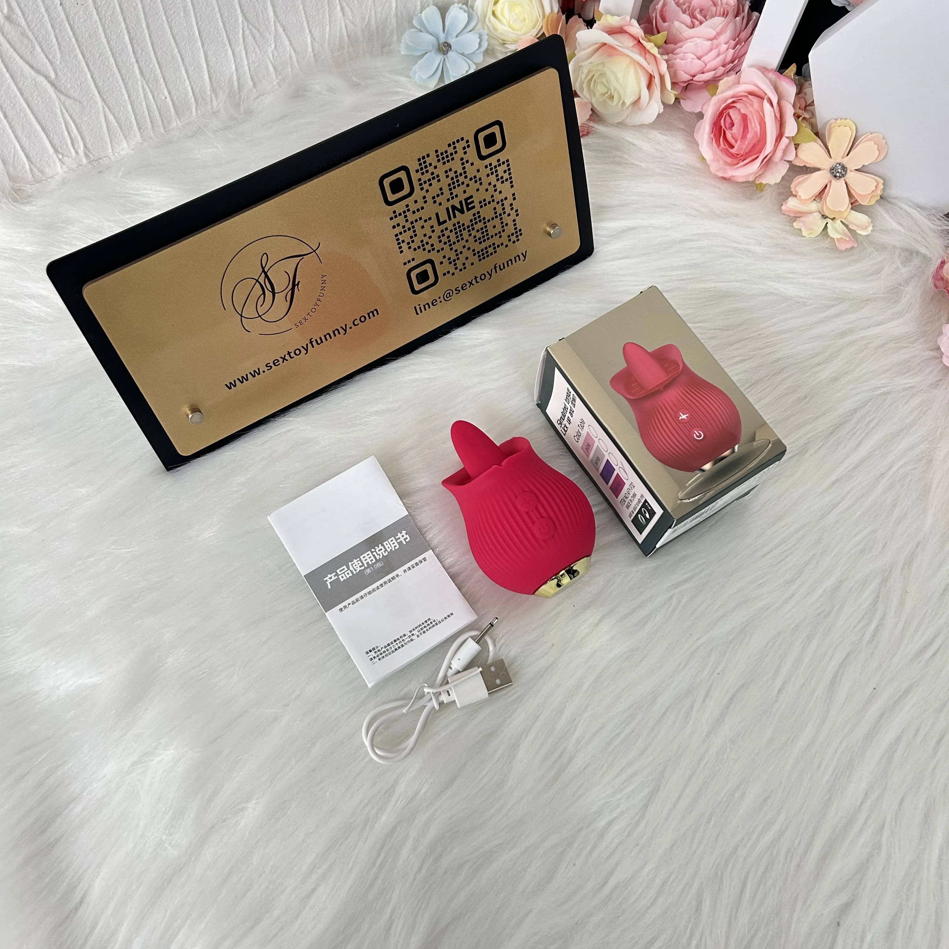 เครื่องเลียจิ๋ม เครื่องสั่นหัวนม ระบบเลียนแบบลิ้น 12 ความถี่