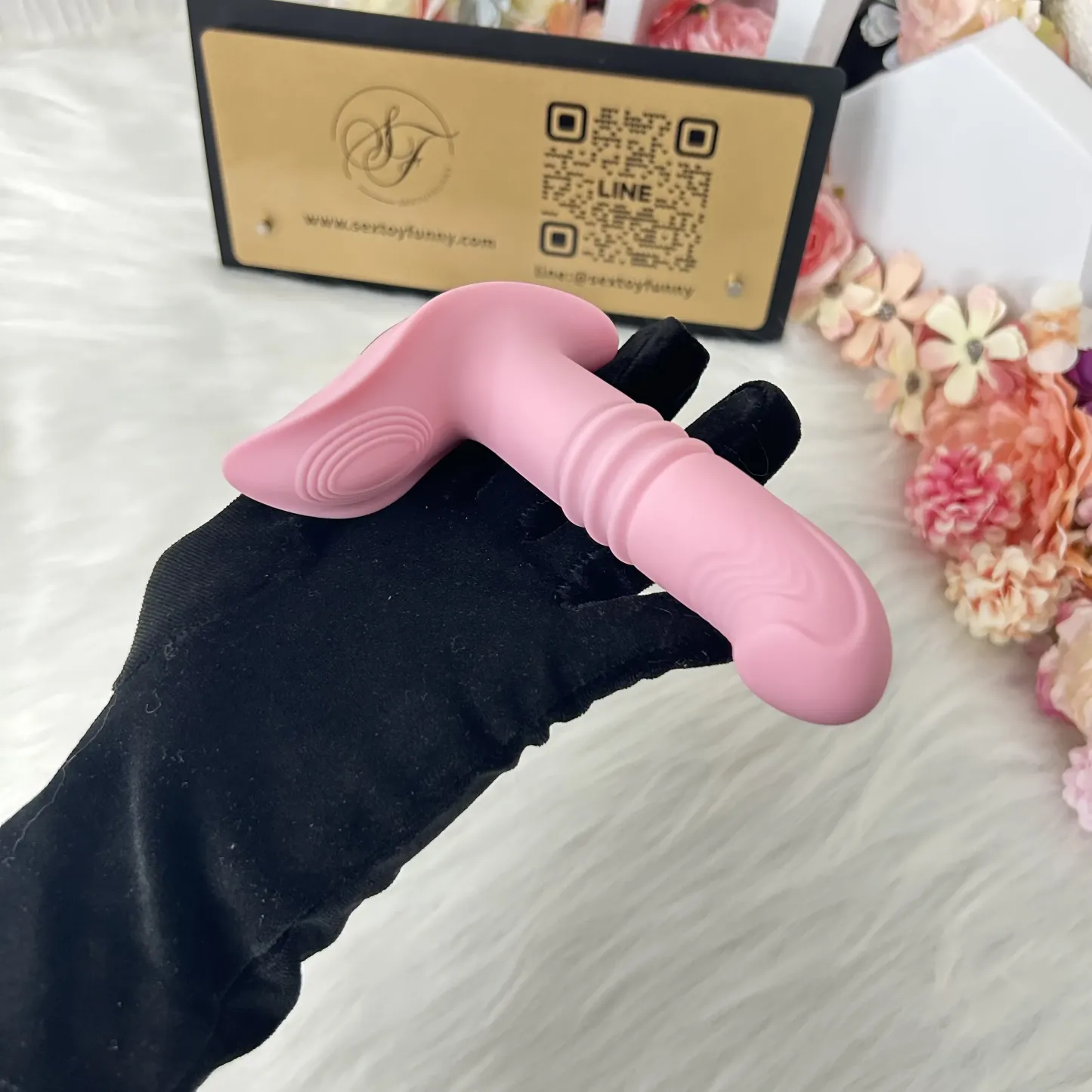 ของเล่นประตูหลัง เครื่องนวดต่อมลูกหมาก การออกแบบสมจริง ฟังก์ชันรีโมท