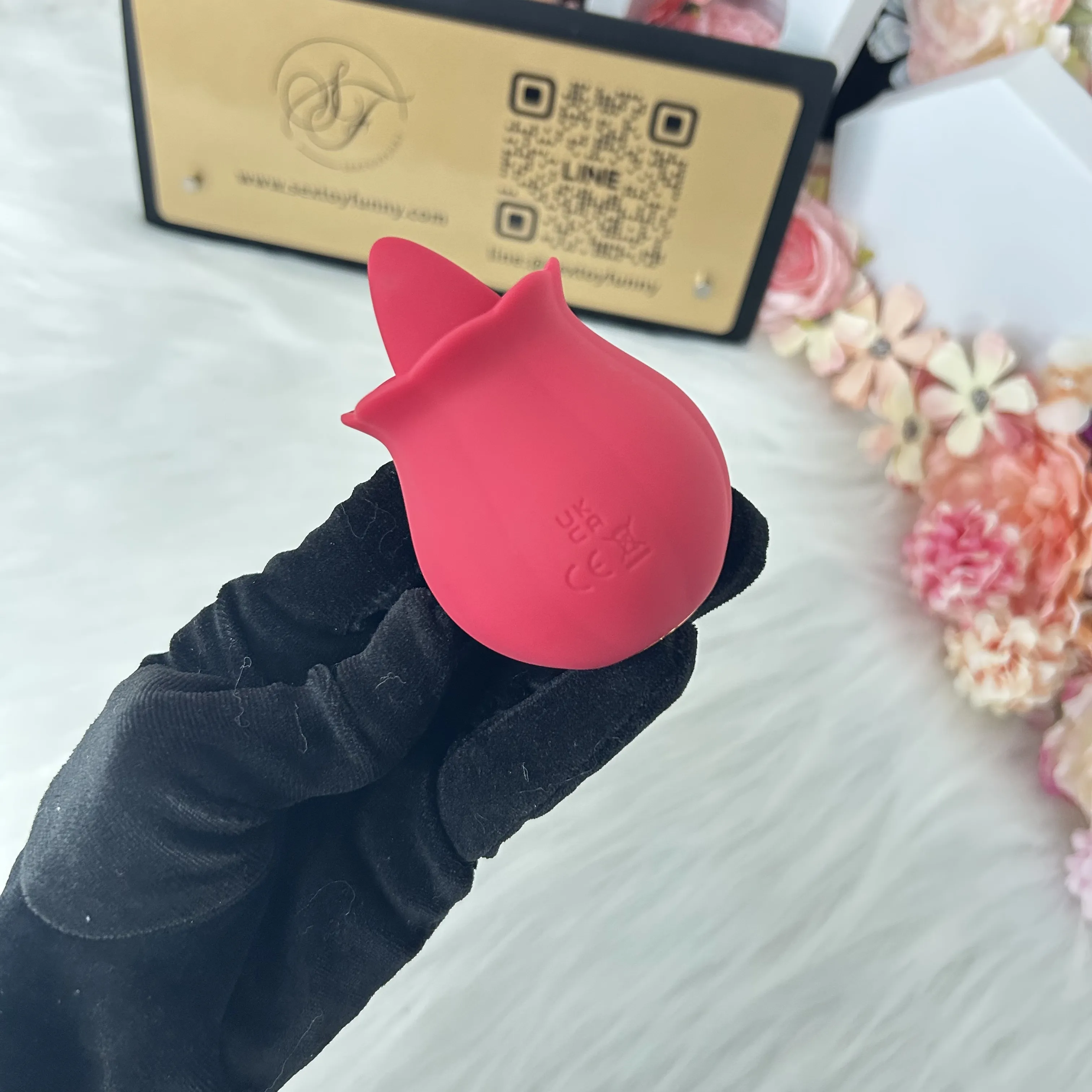 10 Levels Tongue-Licking Clitoral Vibrator & Breast Toy