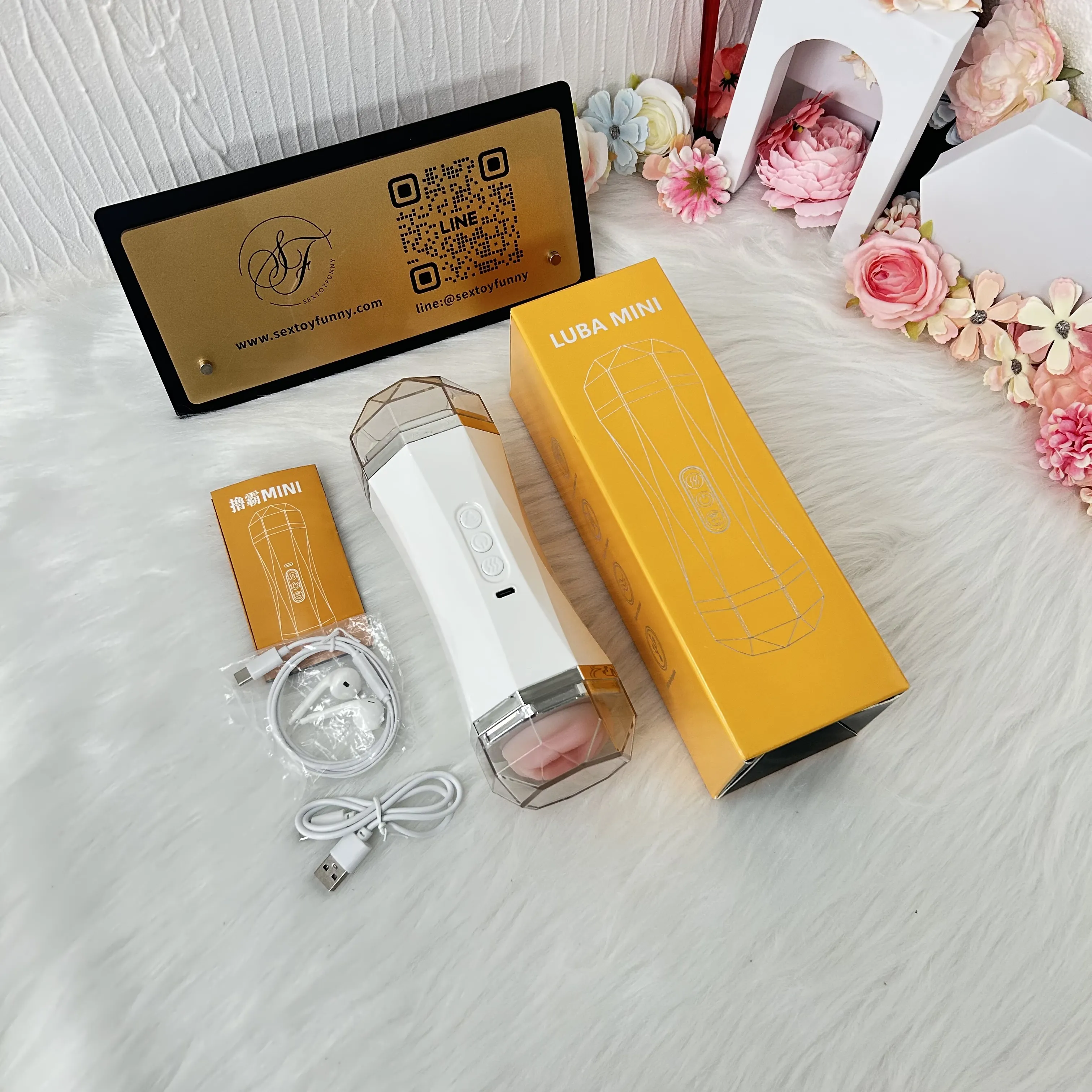 Dual-Head Stroker One-Button Burst Mode Human Voice