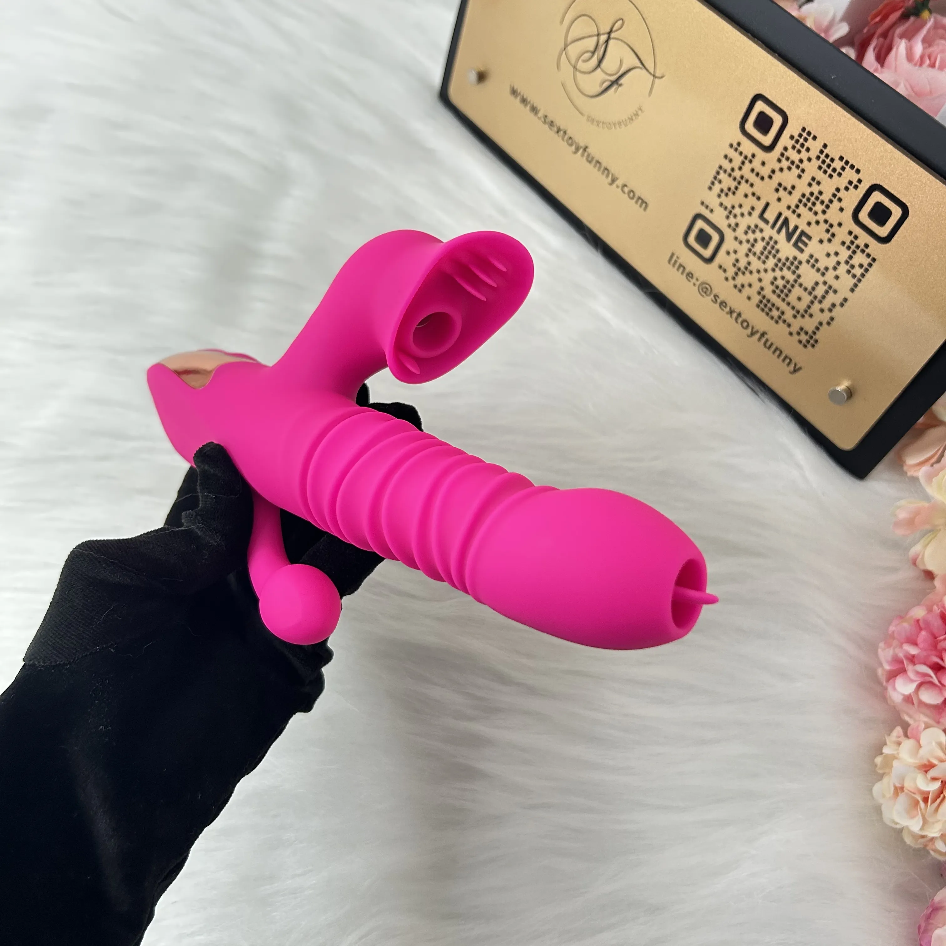 7 Frequencies & 7 Speeds Zonal Control Thrusting Stimulator