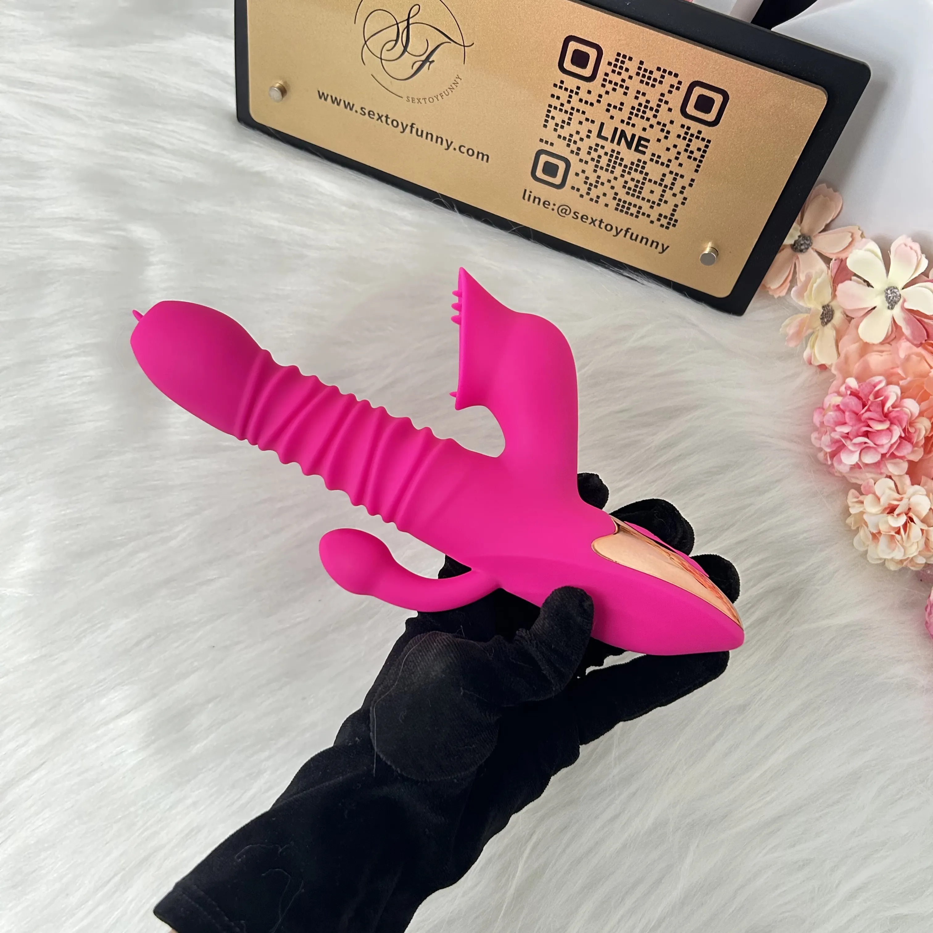 7 Frequencies & 7 Speeds Zonal Control Thrusting Stimulator