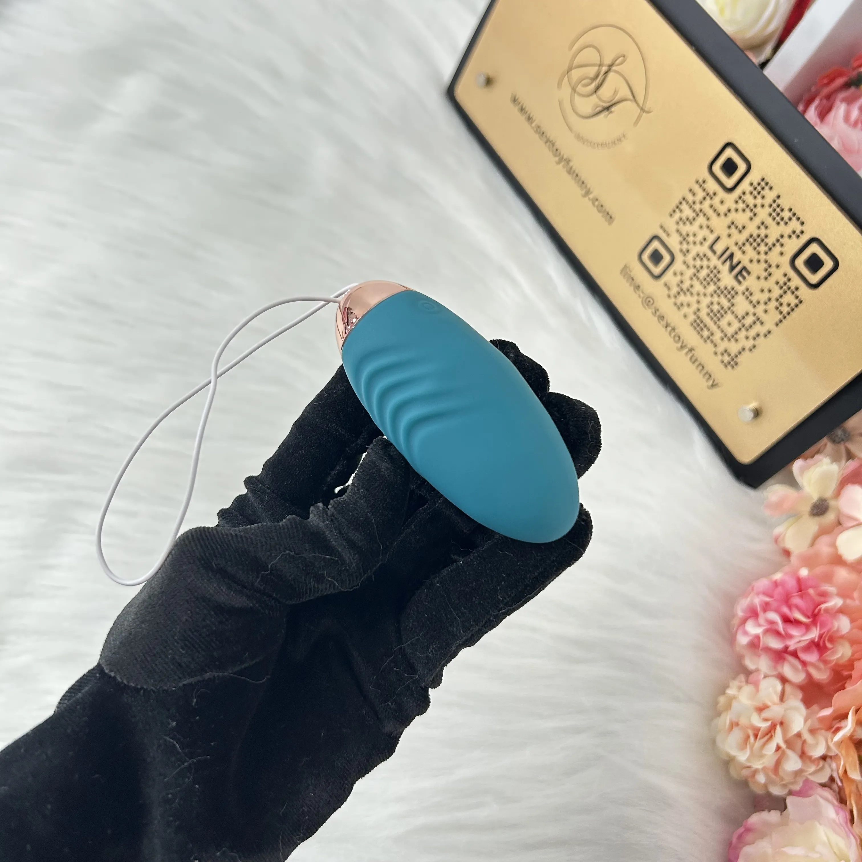 10 Frequencies Remote Control Heating Vibrating Egg