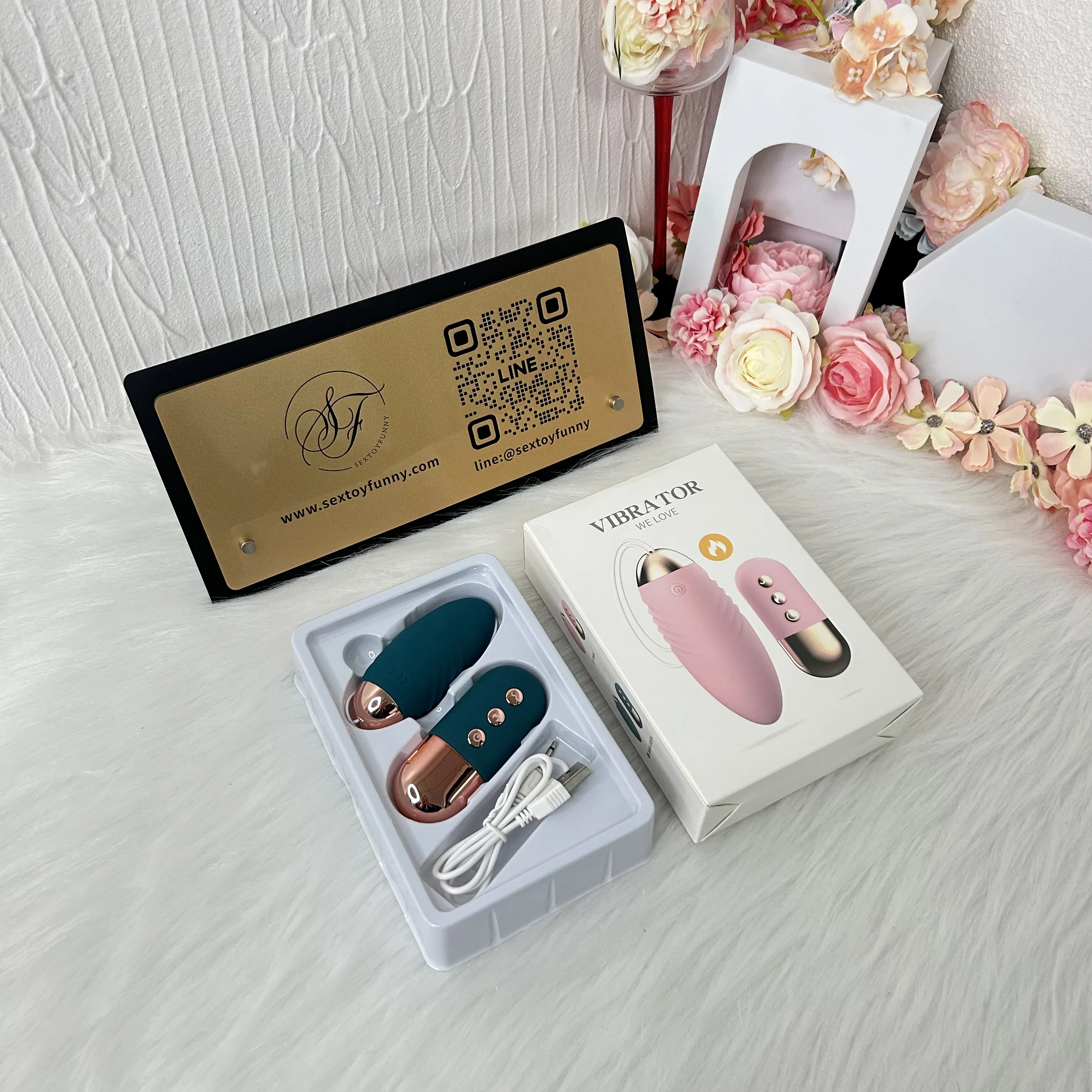 10 Frequencies Remote Control Heating Vibrating Egg