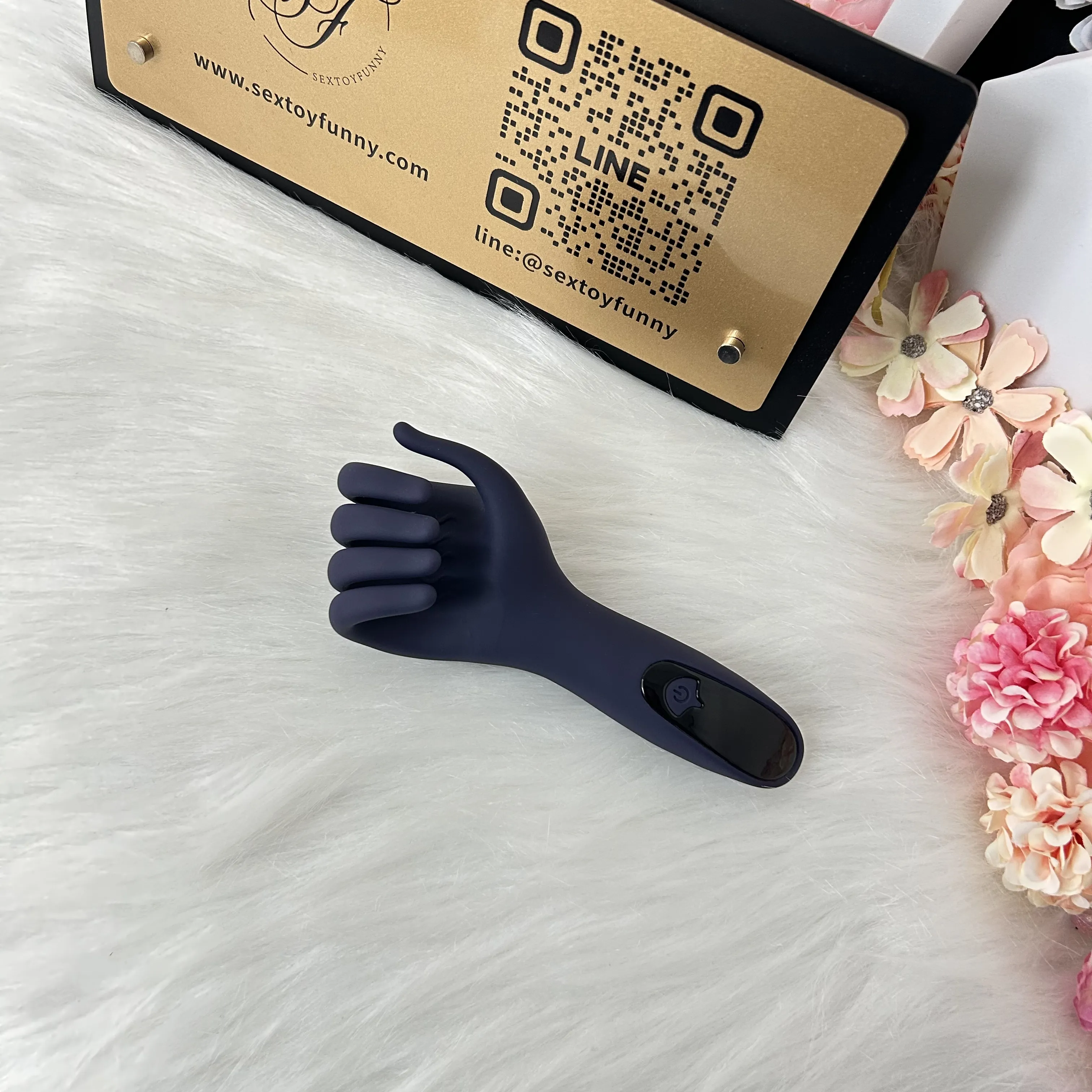 Finger Shaped Glans Trainer & Masturbator 10 Modes