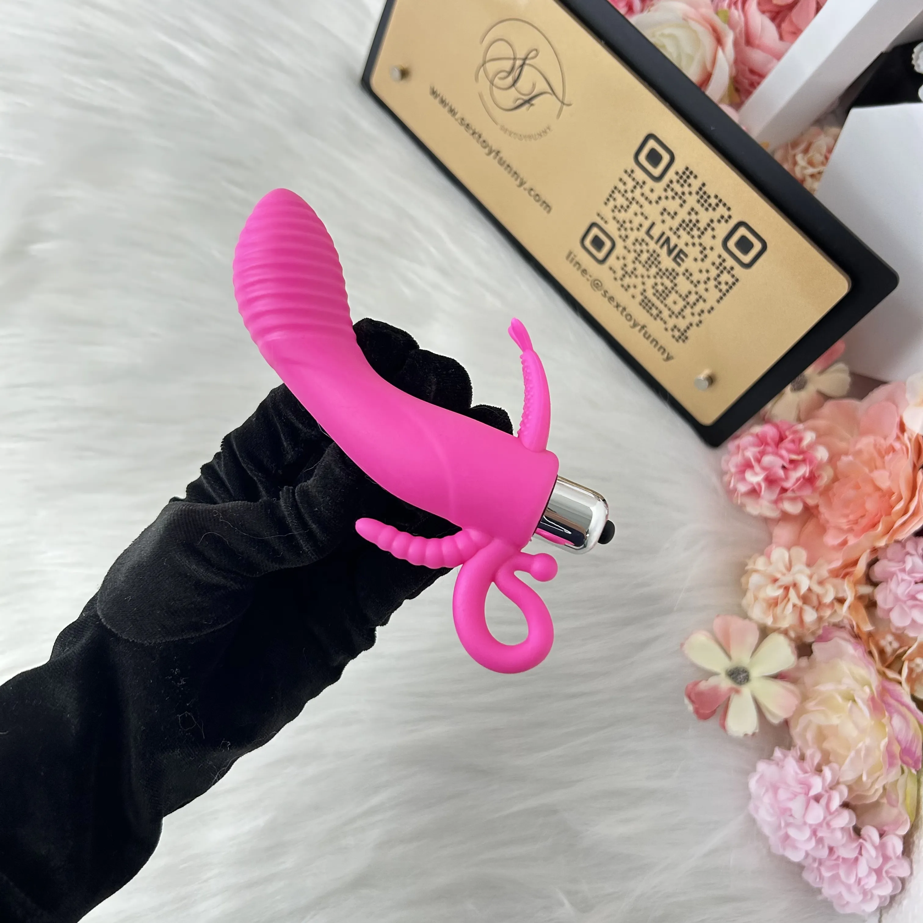 JIUAI Jade Rabbit Multi-Point Stimulation Clitoral Vibrator