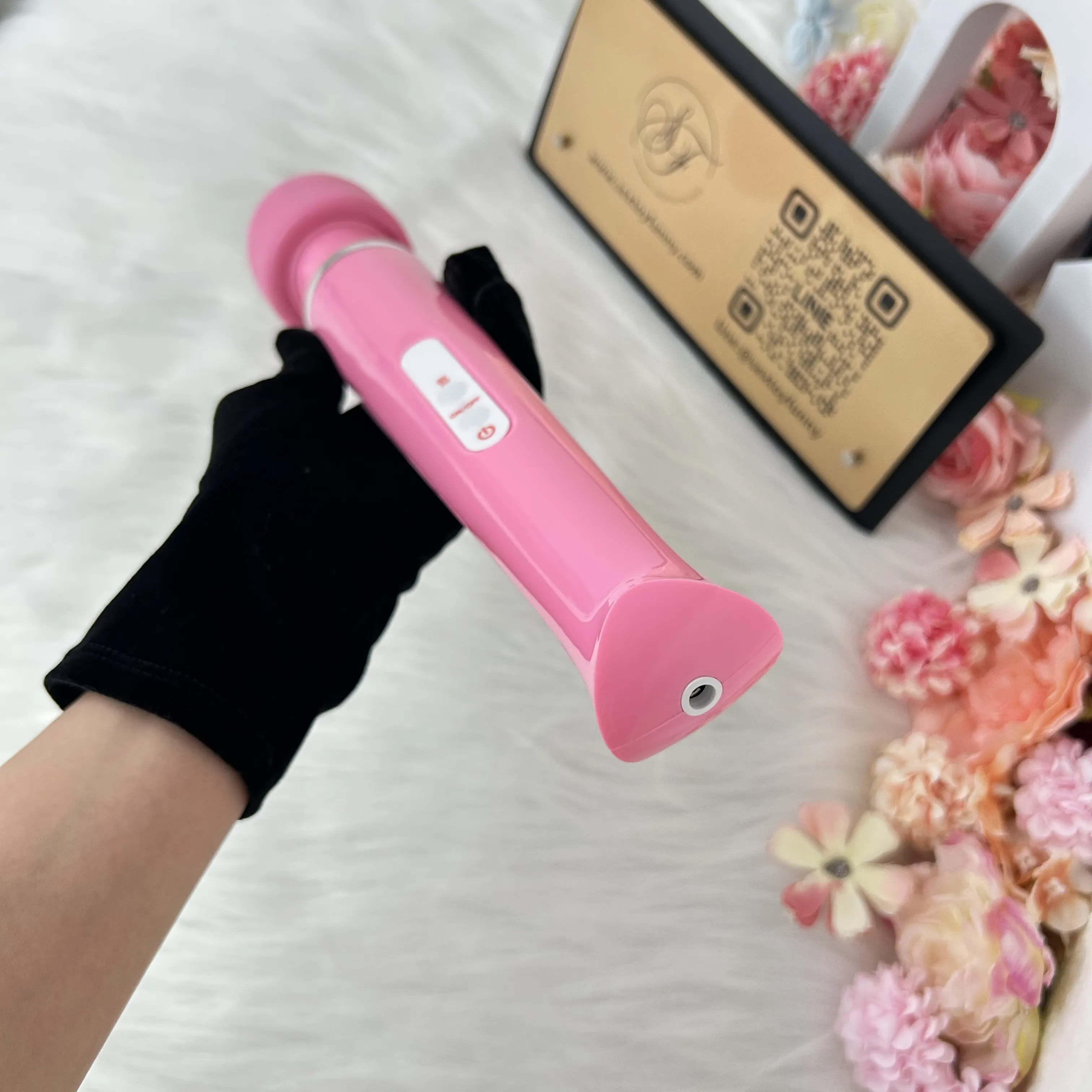 8 Frequencies Large-Area Detachable Head AV Wand Vibrator