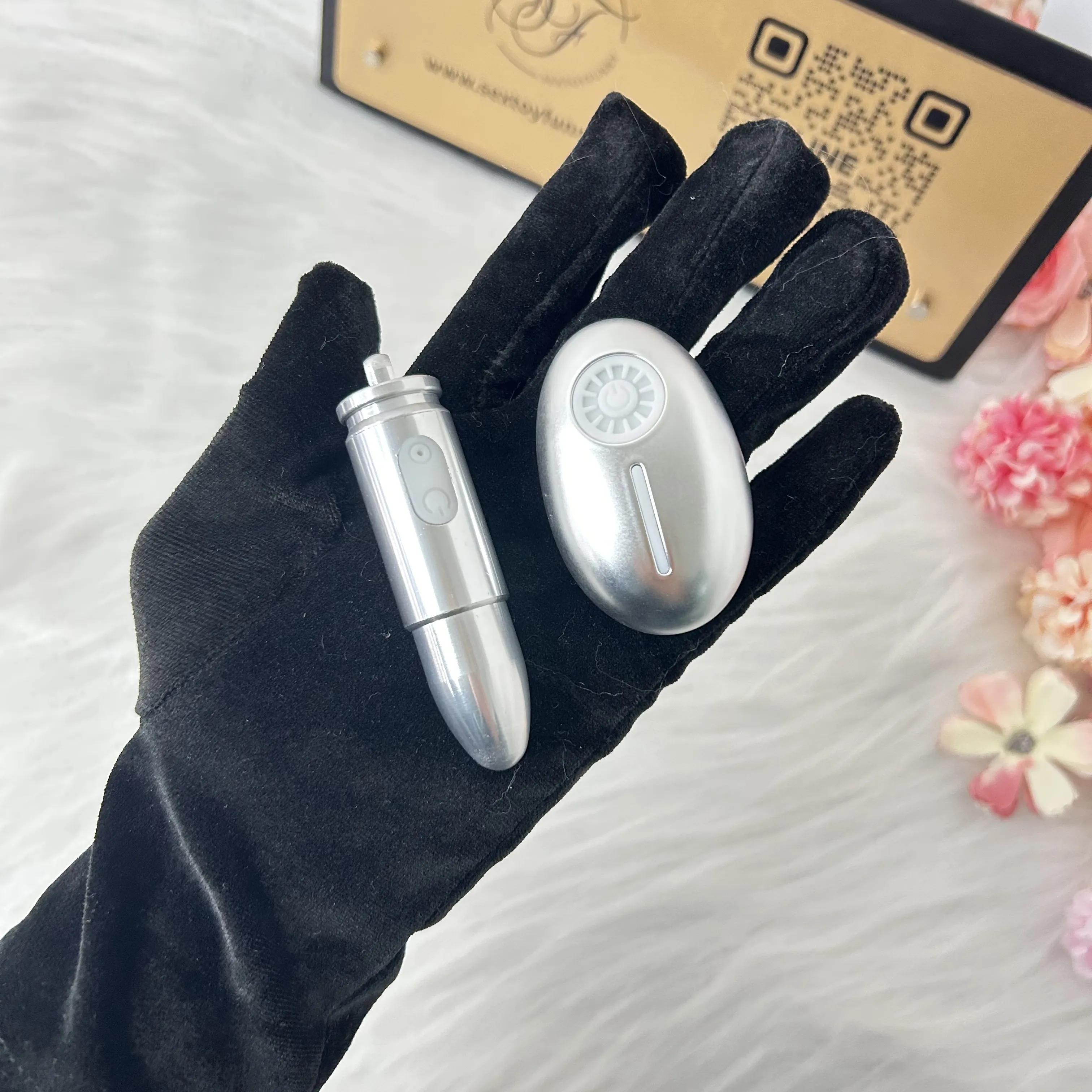 12 Frequencies Remote Control Aluminum Alloy Vibrating Egg
