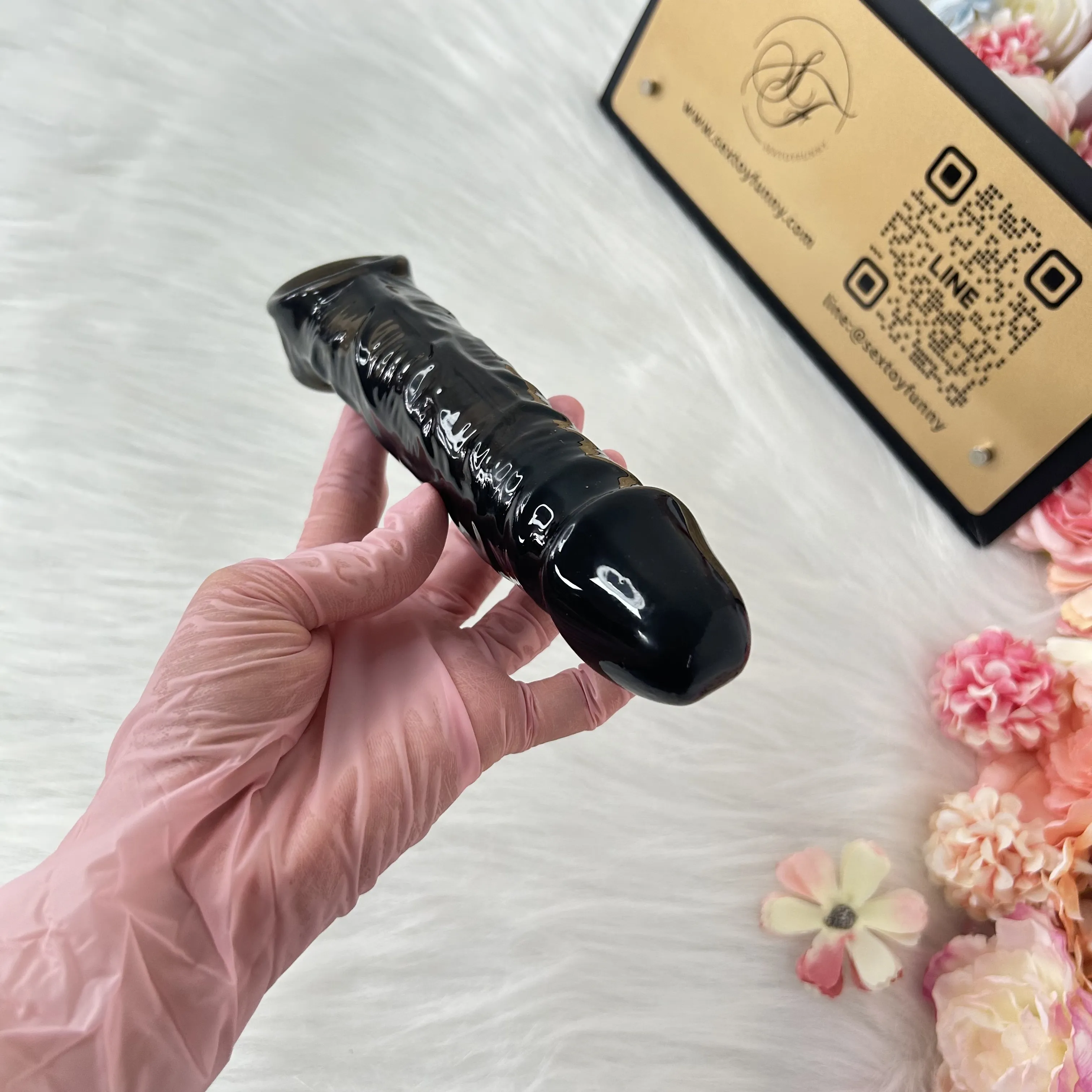 High-Frequency Vibrating Penis Sleeve Integrated Cock Ring