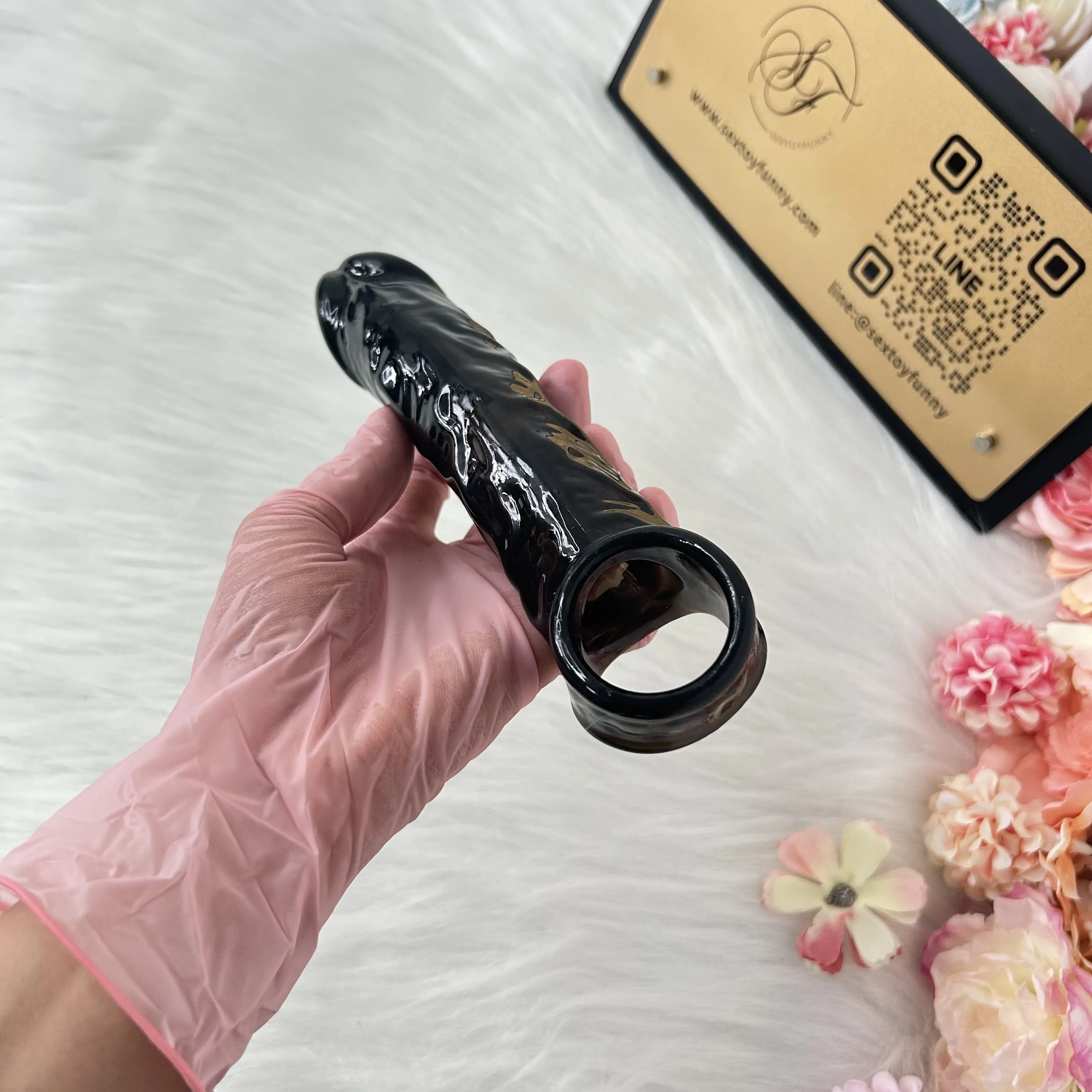 High-Frequency Vibrating Penis Sleeve Integrated Cock Ring