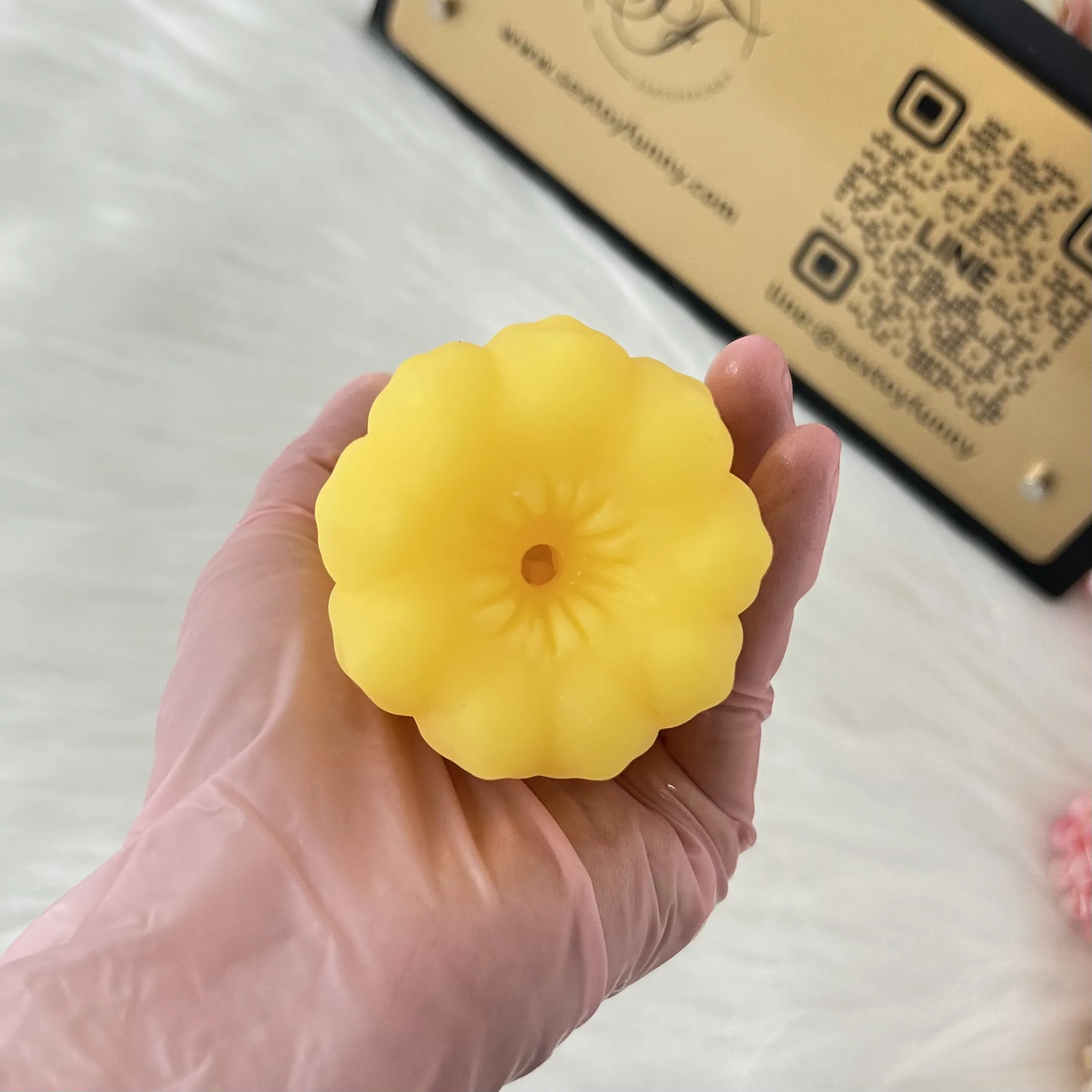 Fantasy Vagina—Amber Egg Soft And Highly Elastic