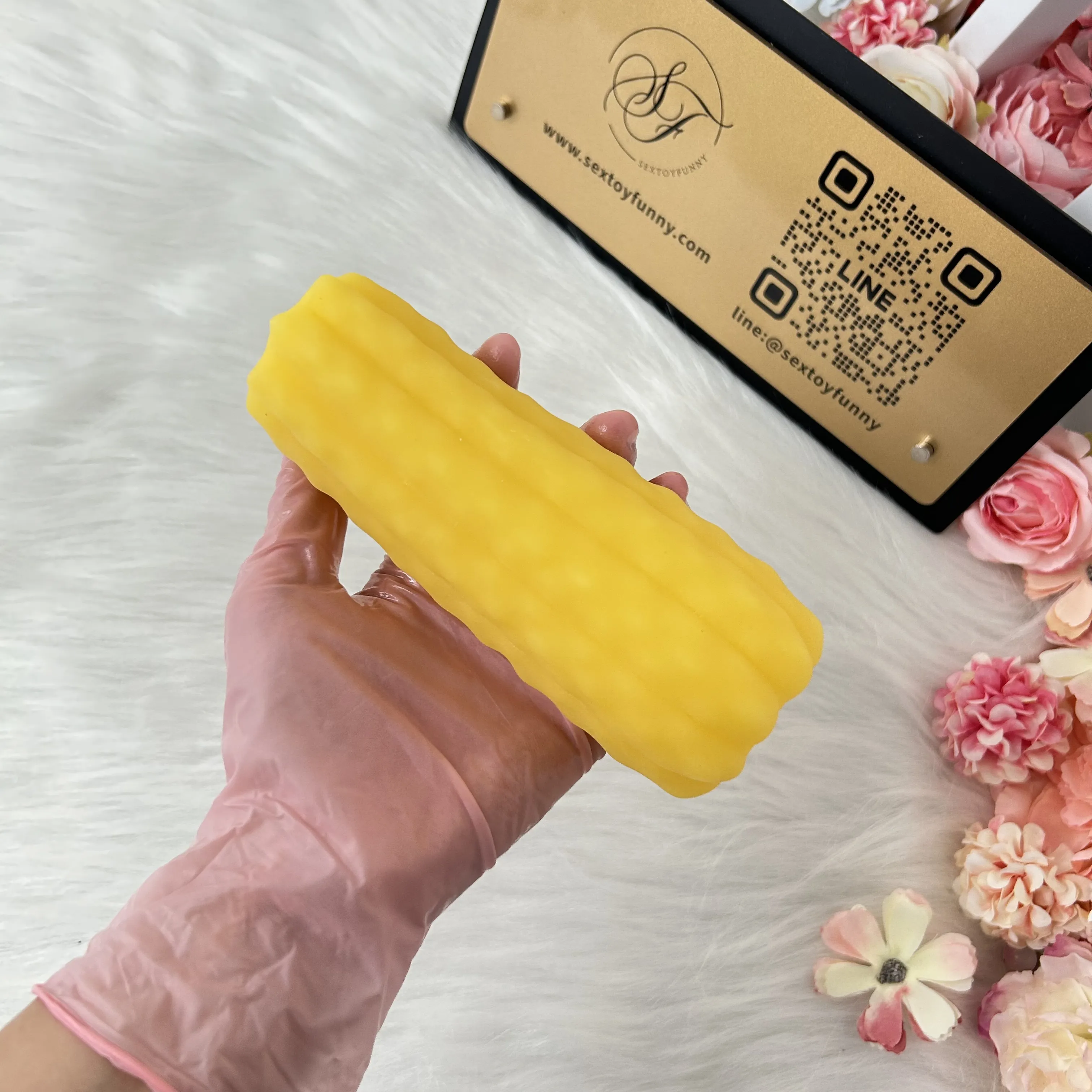 Fantasy Vagina—Amber Egg Soft And Highly Elastic