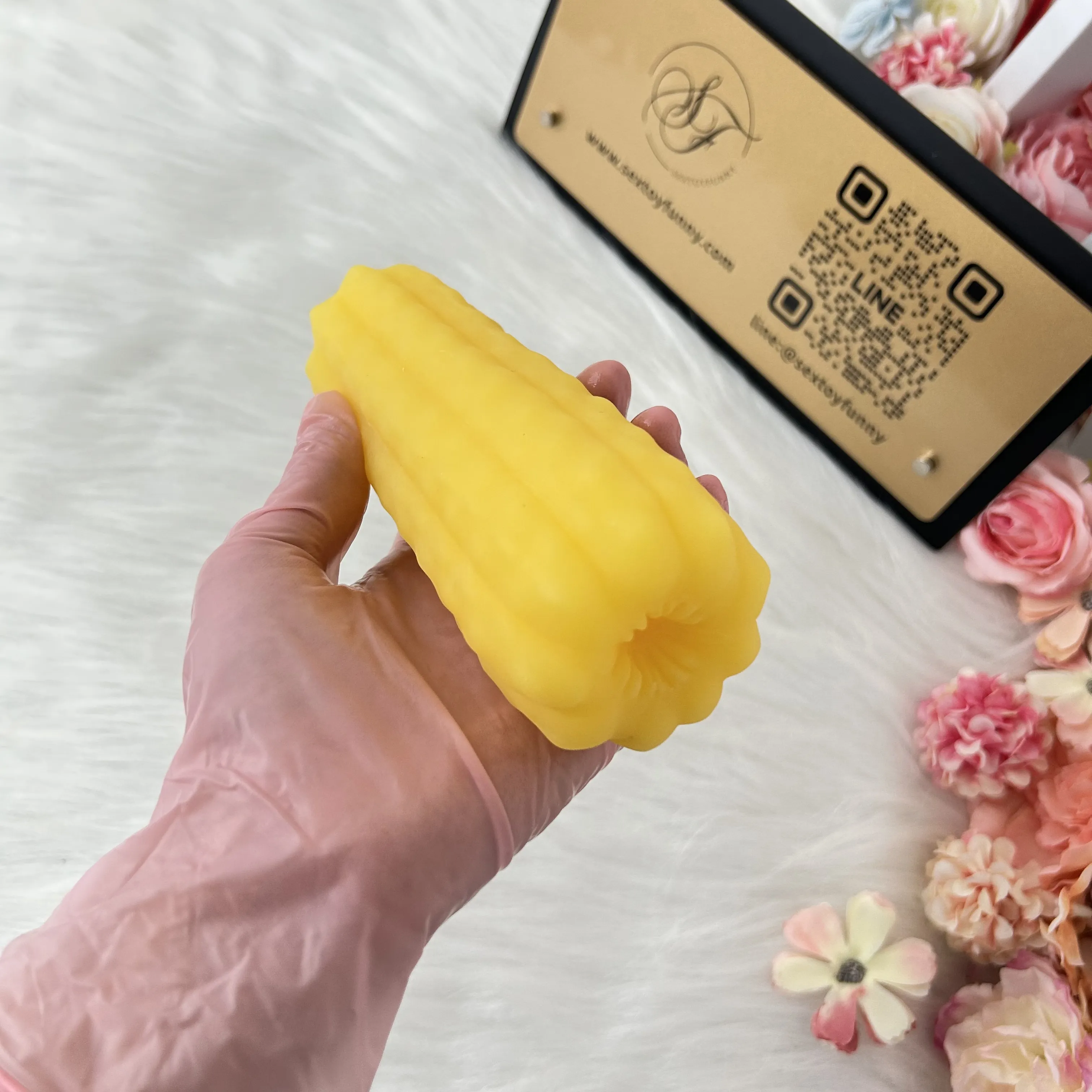 Fantasy Vagina—Amber Egg Soft And Highly Elastic