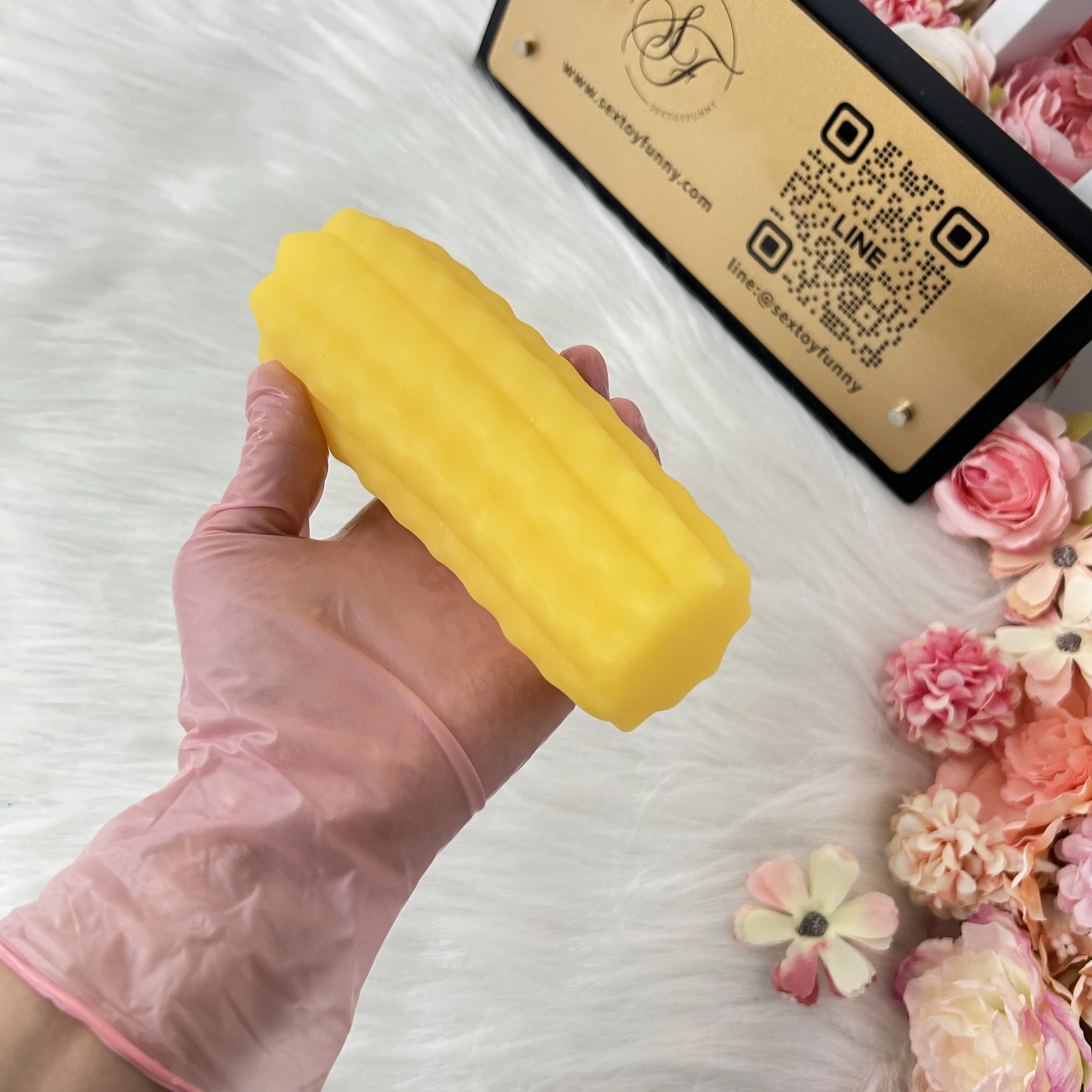 Fantasy Vagina—Amber Egg Soft And Highly Elastic