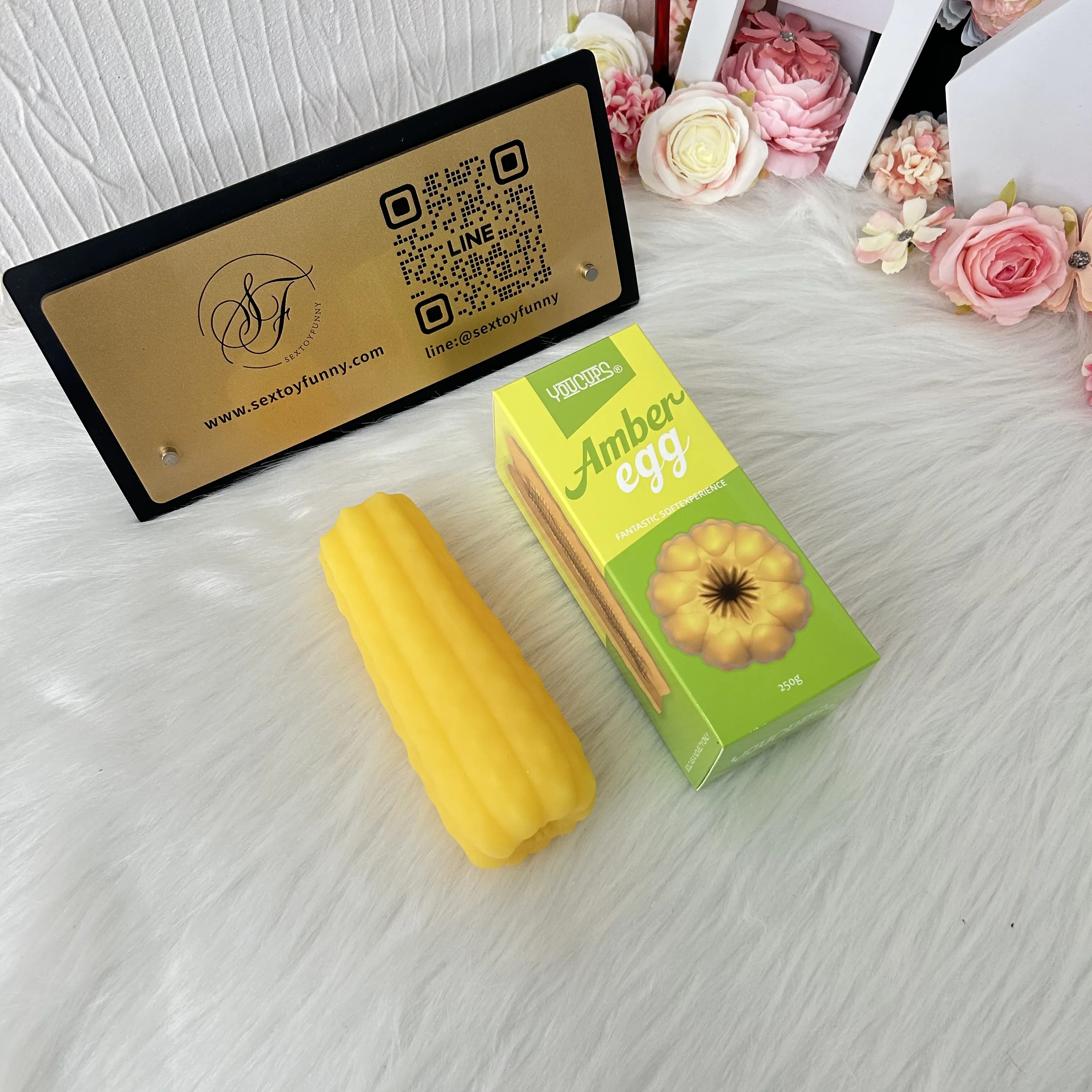 Fantasy Vagina—Amber Egg Soft And Highly Elastic