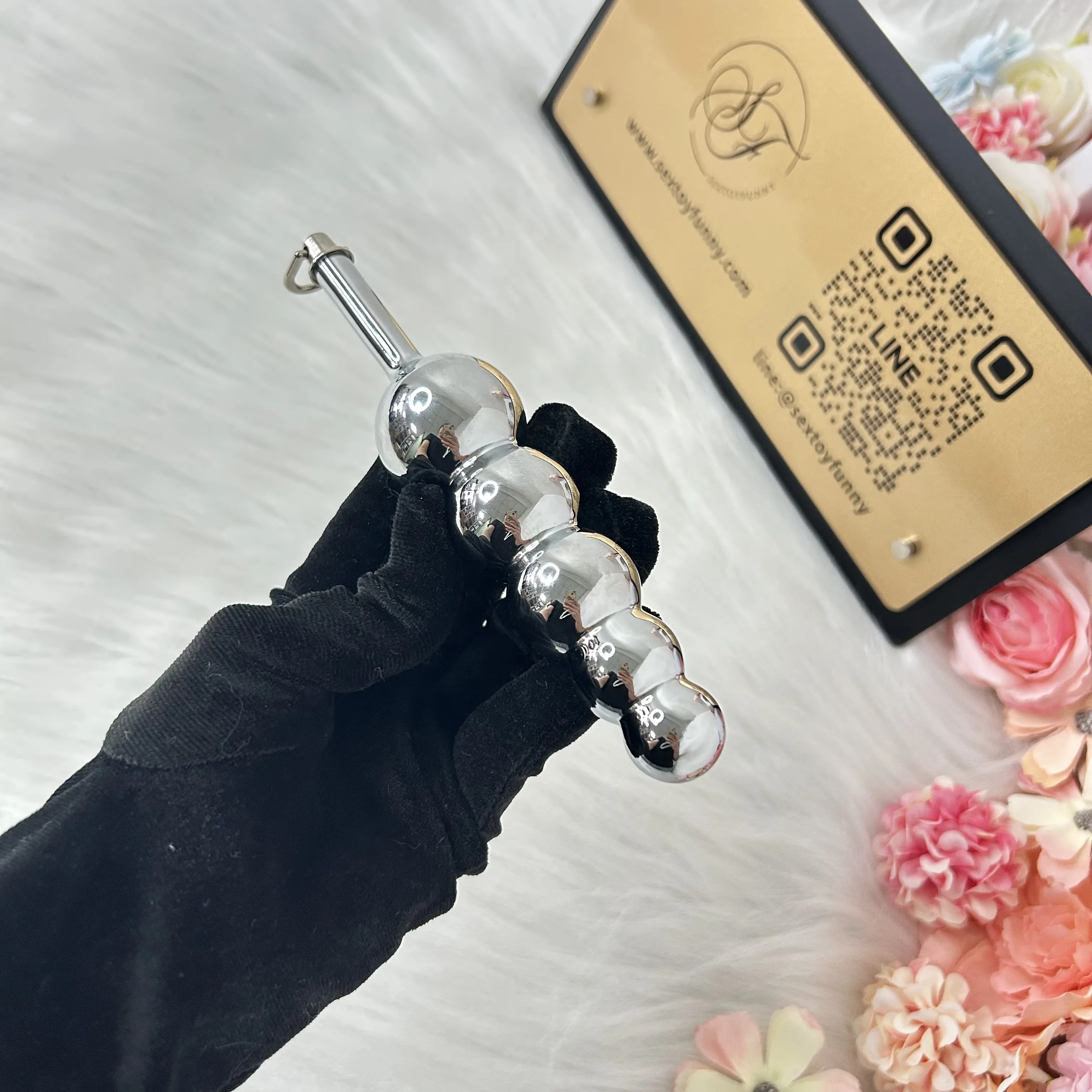 Anal Beads Stainless Steel Butt Plug 3 Styles Available