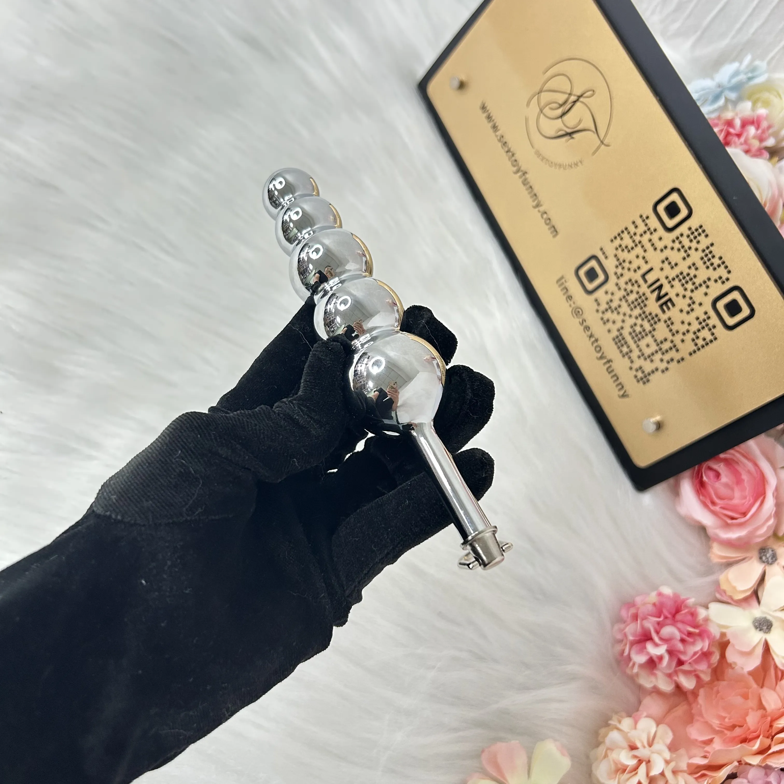 Anal Beads Stainless Steel Butt Plug 3 Styles Available