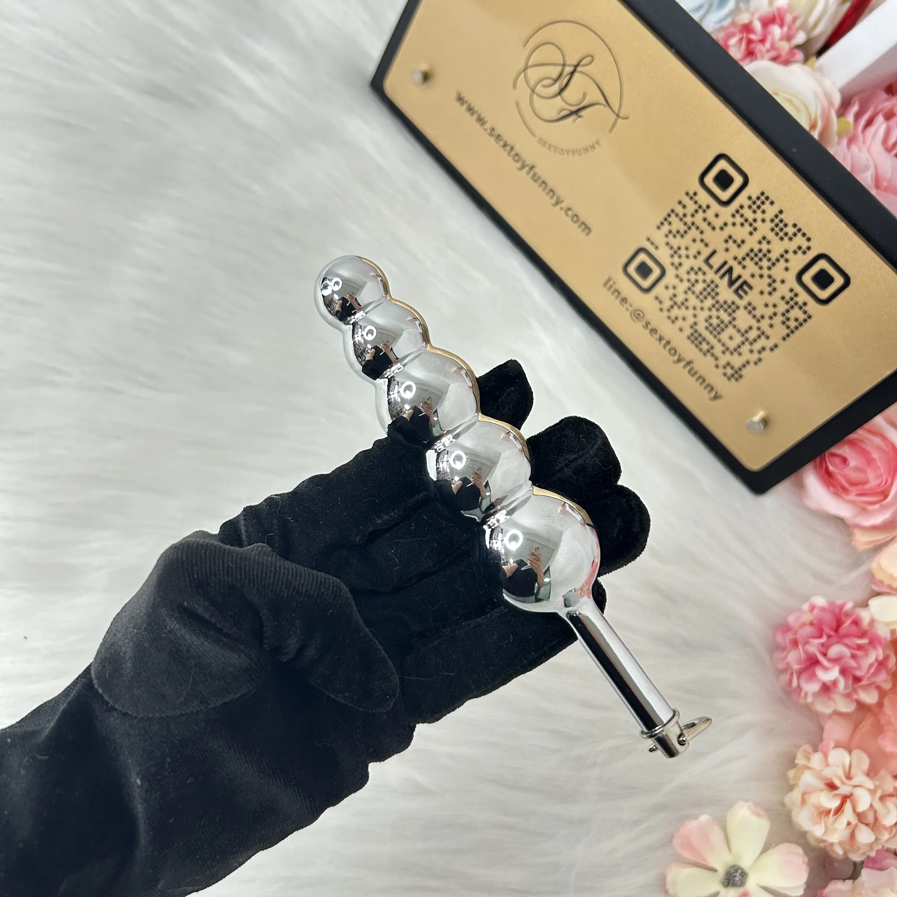 Anal Beads Stainless Steel Butt Plug 3 Styles Available