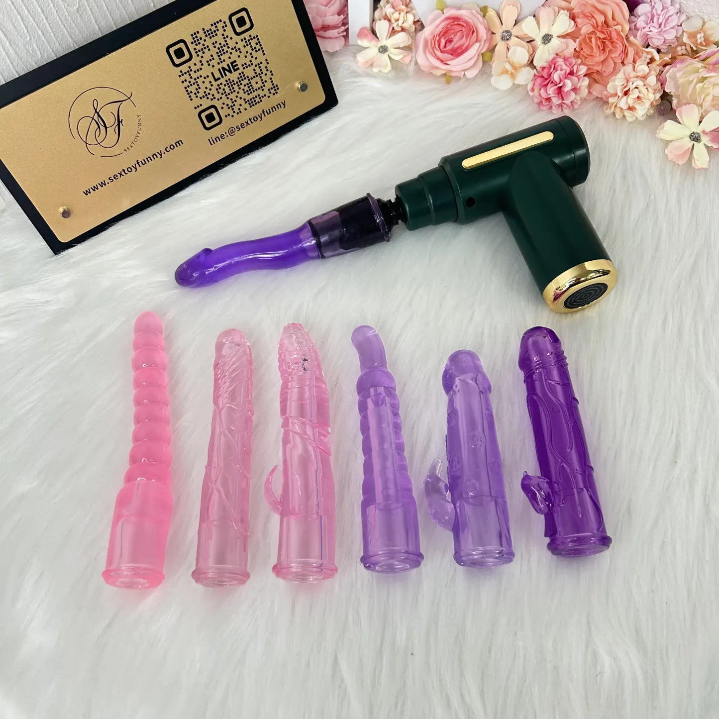 6 Modes Sex Machine Compatible With Multiple Dildo Heads