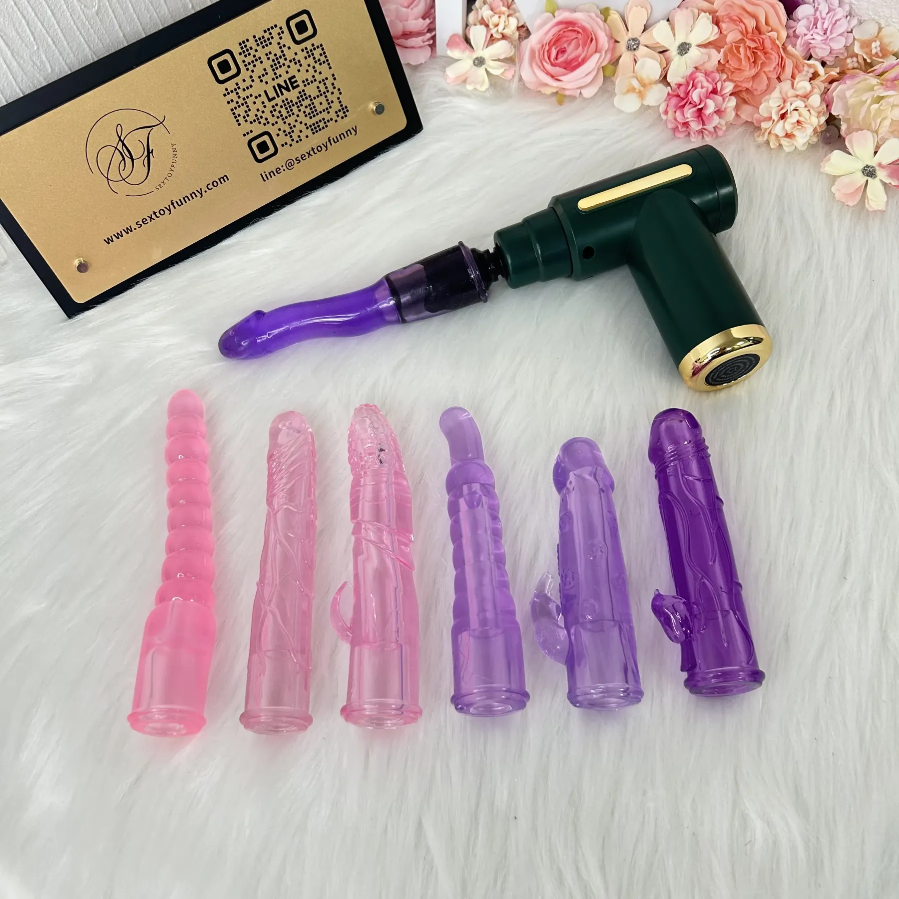 6 Modes Sex Machine Compatible With Multiple Dildo Heads