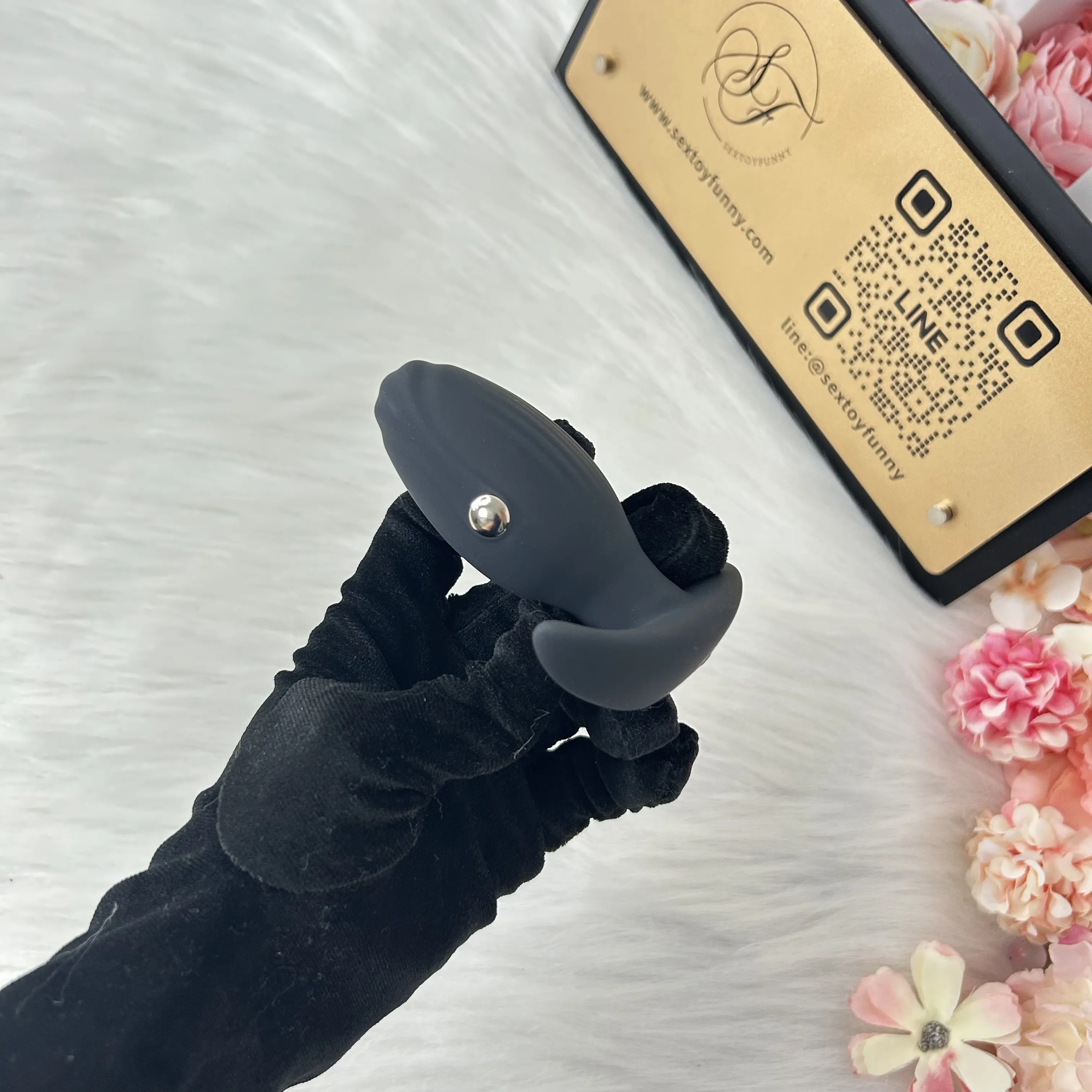 Wireless Remote Control Anal Plug 3-Level Pulse Shock