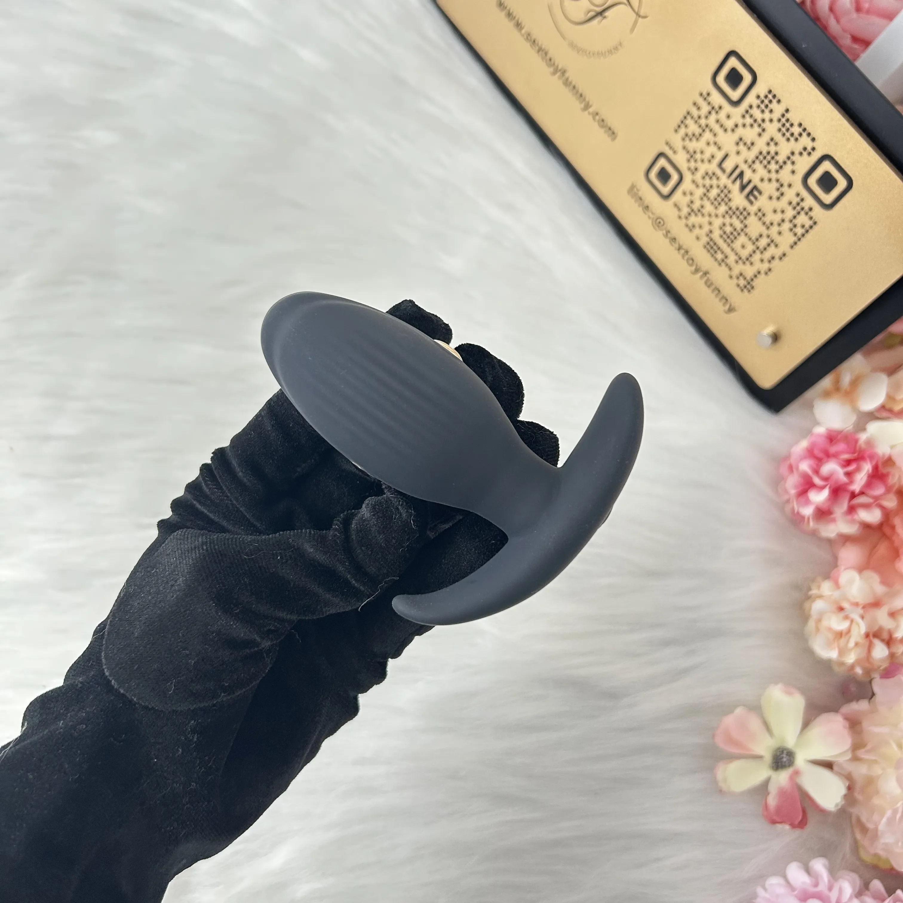 Wireless Remote Control Anal Plug 3-Level Pulse Shock
