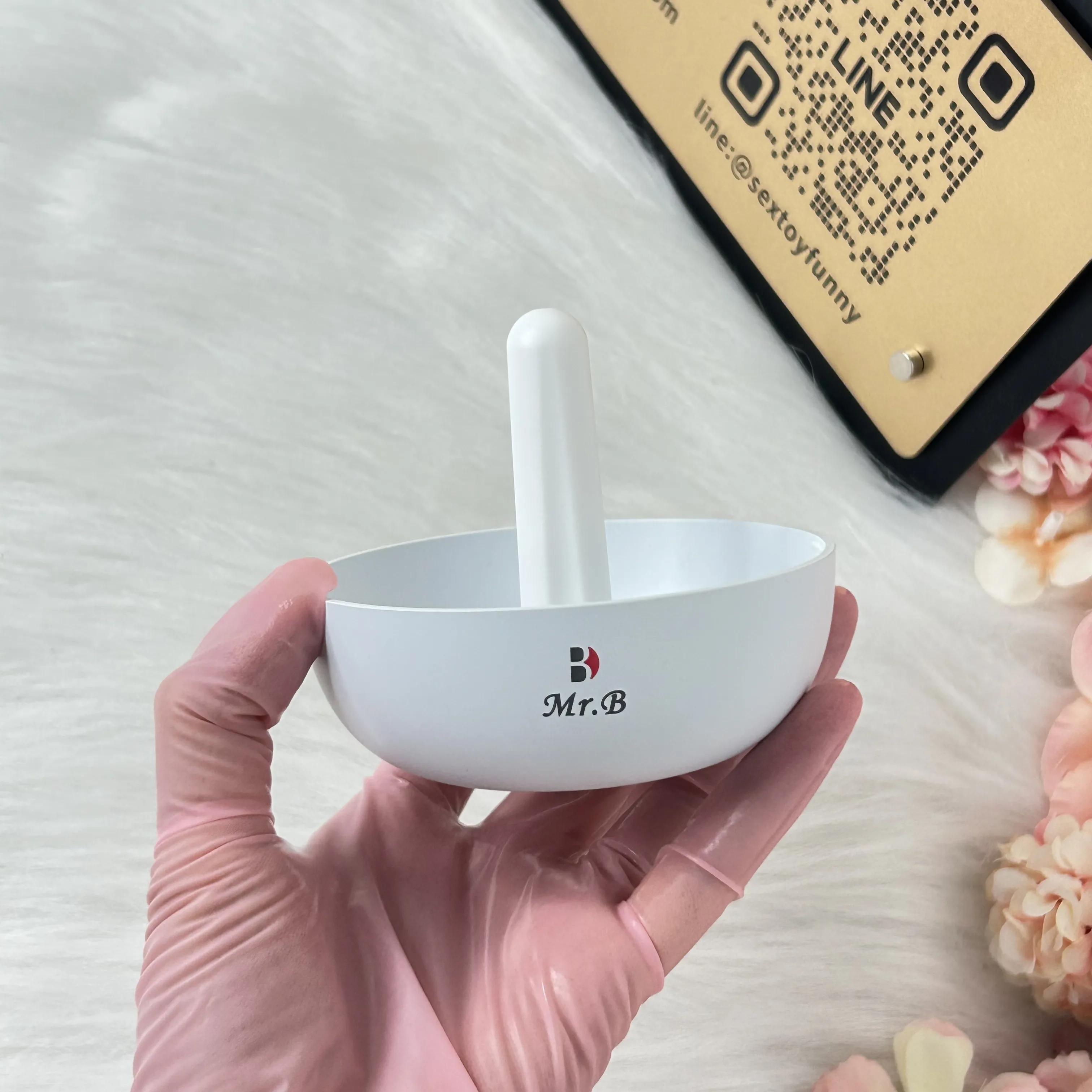 Peach-Shaped Pocket Pussy Lighting And Heating Function