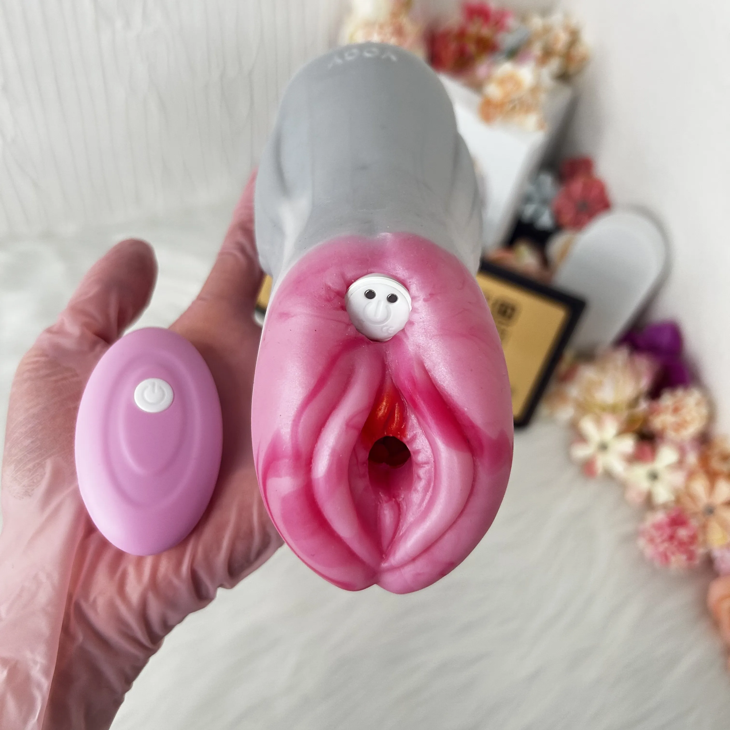 YOCY Fantasy Vagina—Pink Dolphin Dual Channels NW 600g