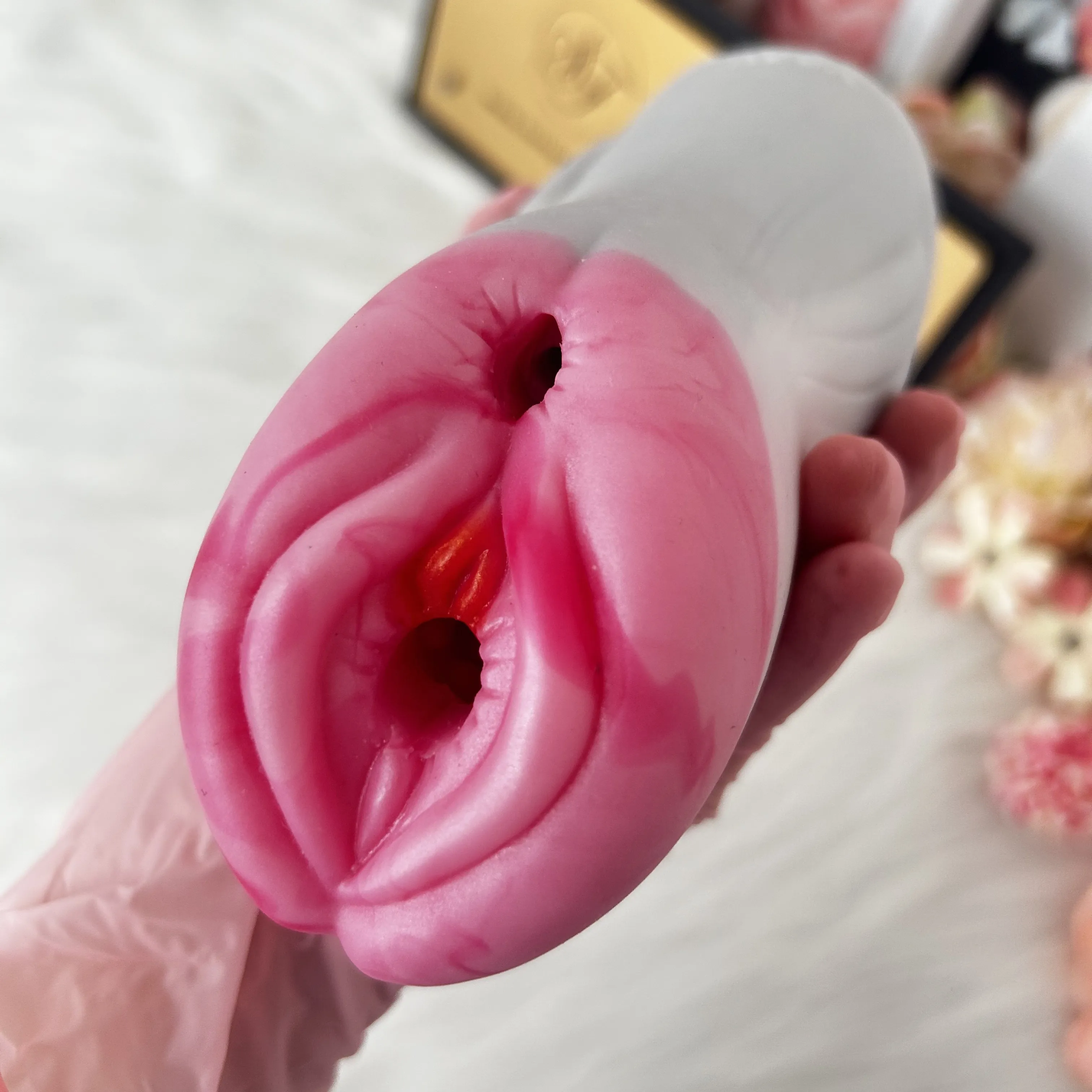 YOCY Fantasy Vagina—Pink Dolphin Dual Channels NW 600g