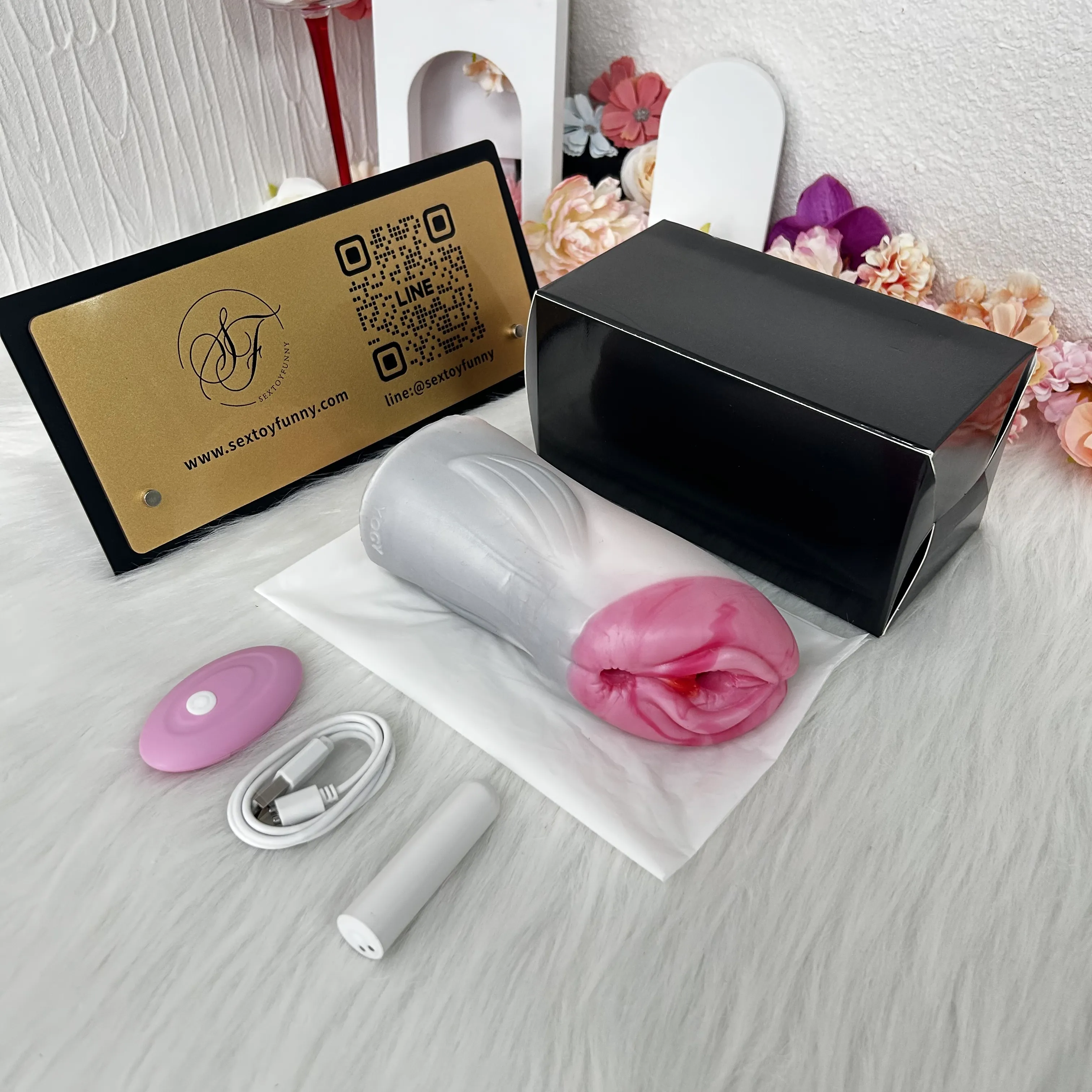 YOCY Fantasy Vagina—Pink Dolphin Dual Channels NW 600g