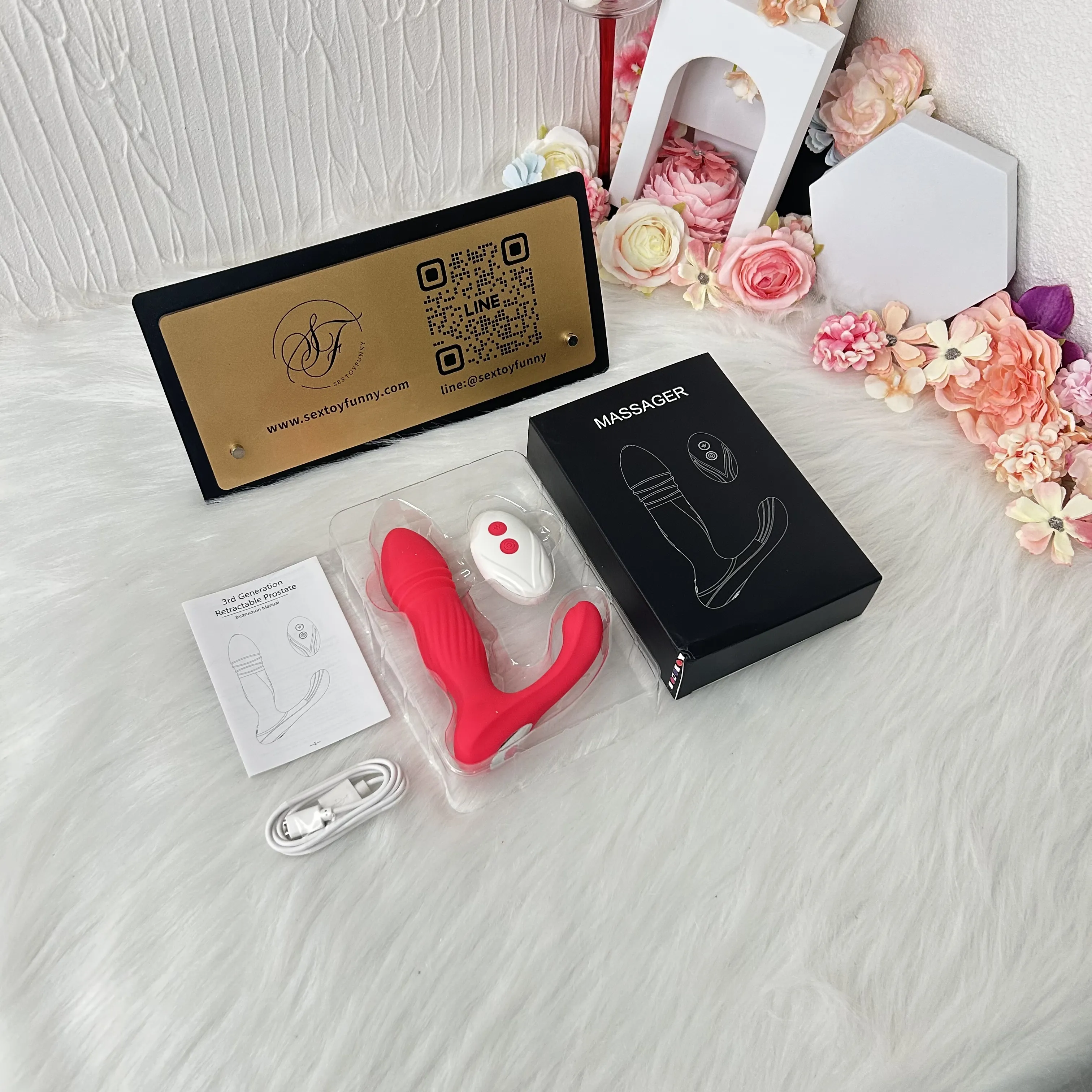 Wearable Remote Control Prostate Massager & Anal Vibrator