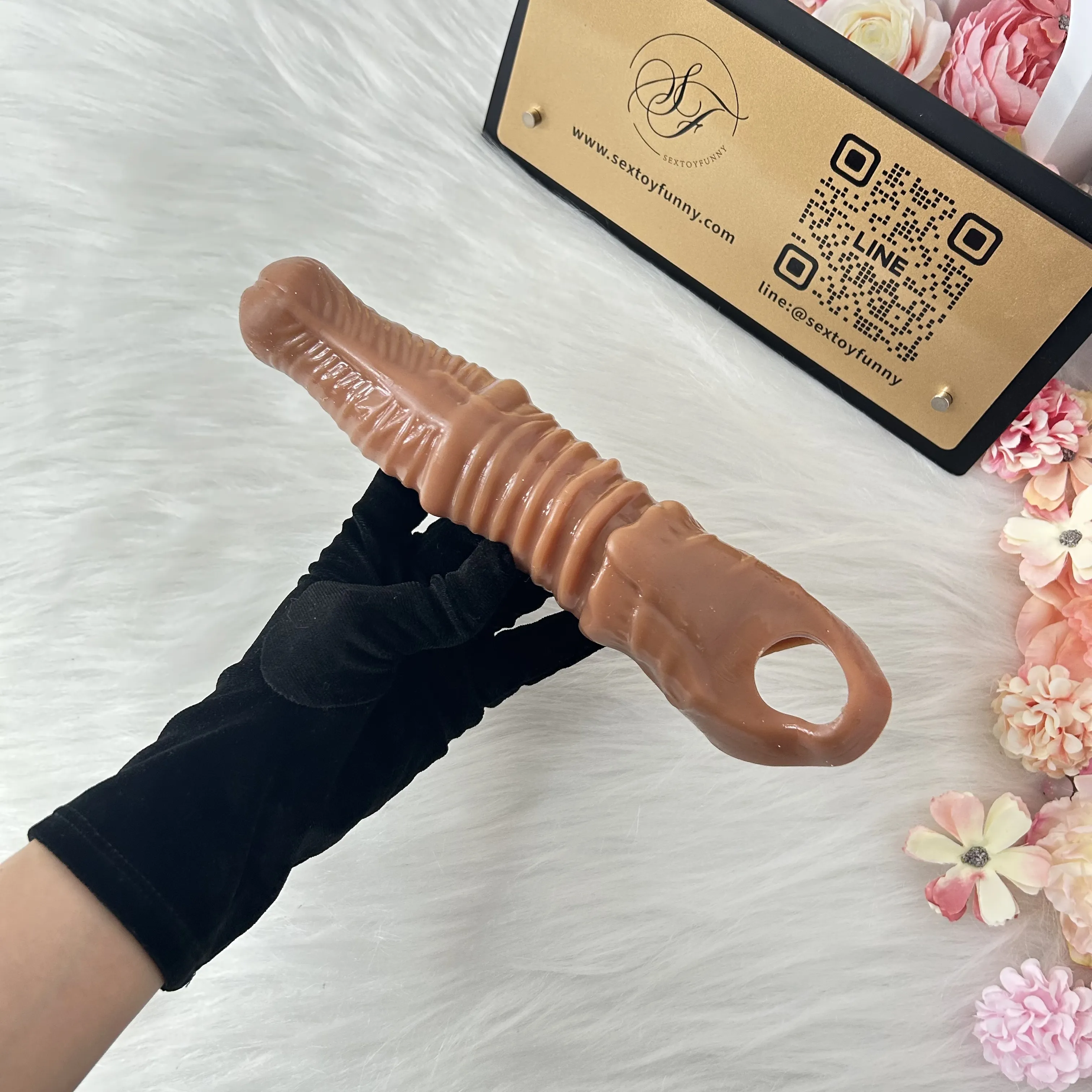 Extra-Long Penis Extender Black And Flesh Color Available