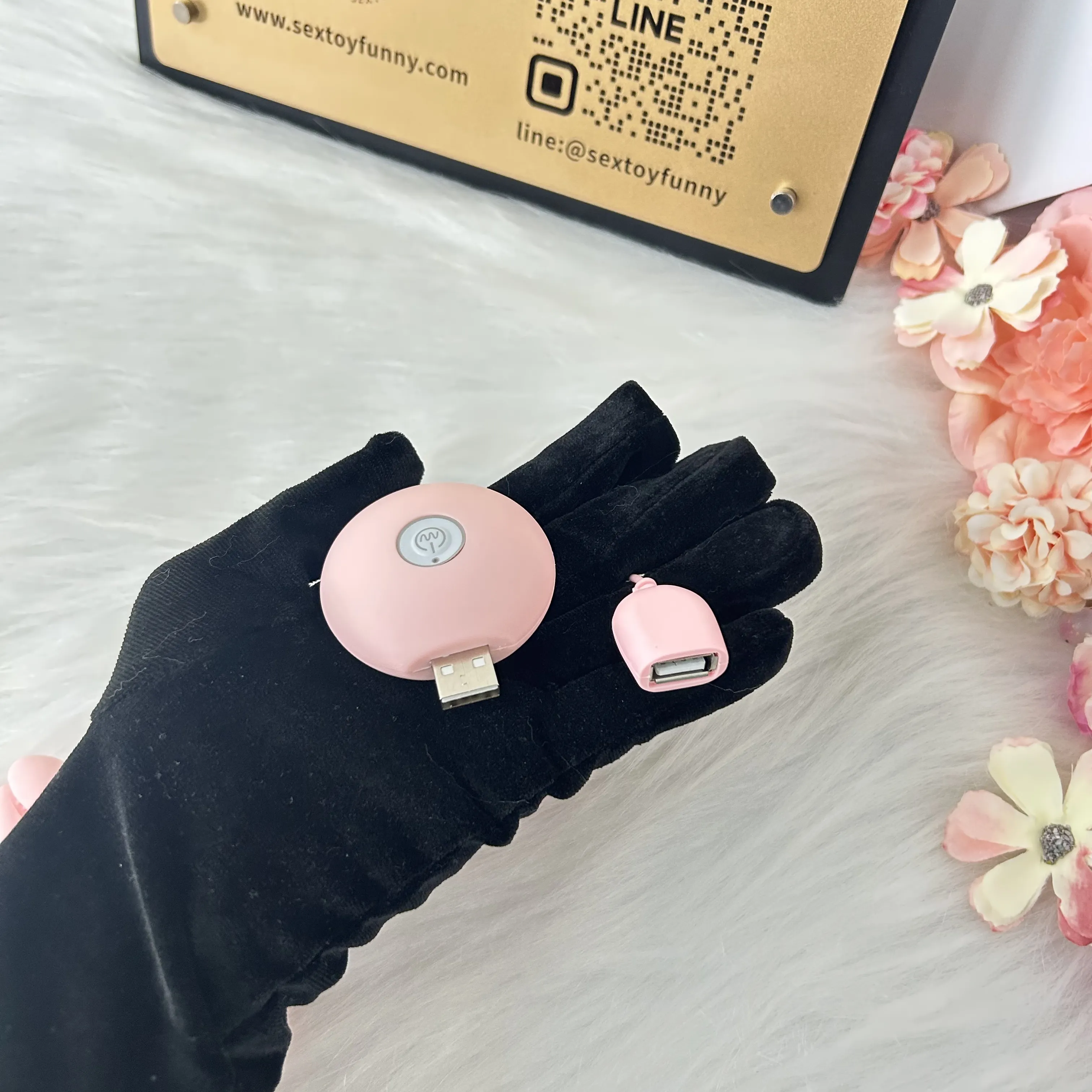 Deer Head Shaped Remote Control Nipple Clamps + Vibrator Set
