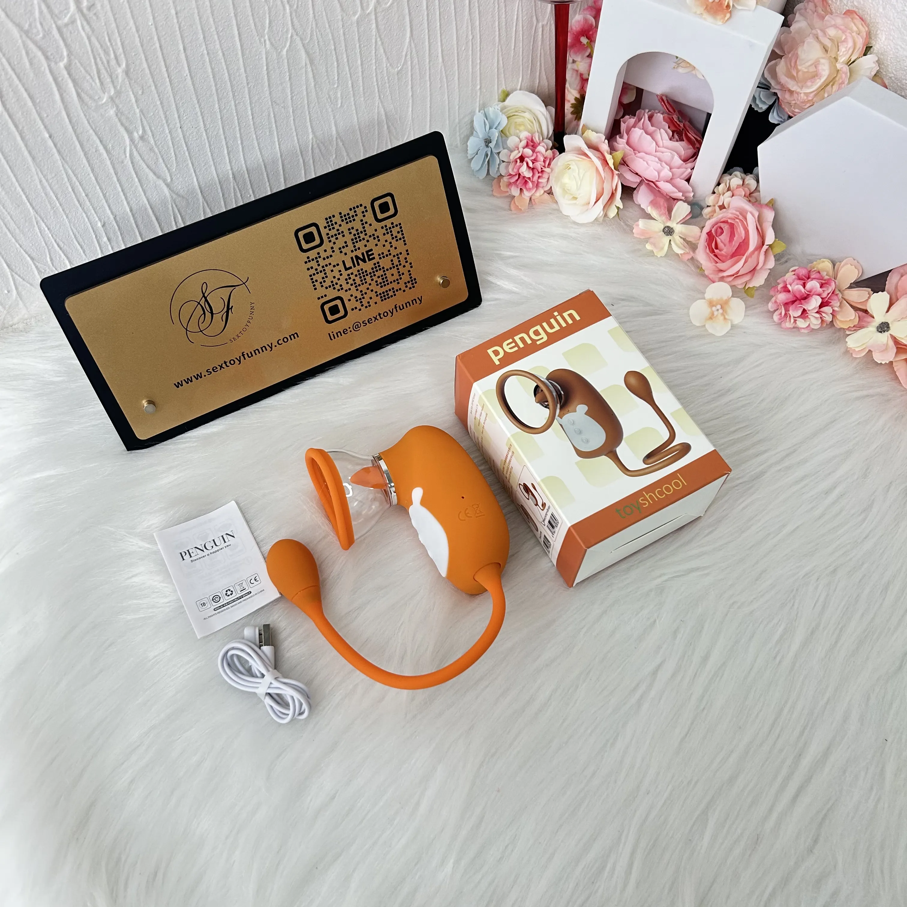 เครื่องสั่นหัวนม เครื่องนวดเอวี ใช้กับหัวนมและจุดซ่อนเร้นได้ ดูด+เลีย