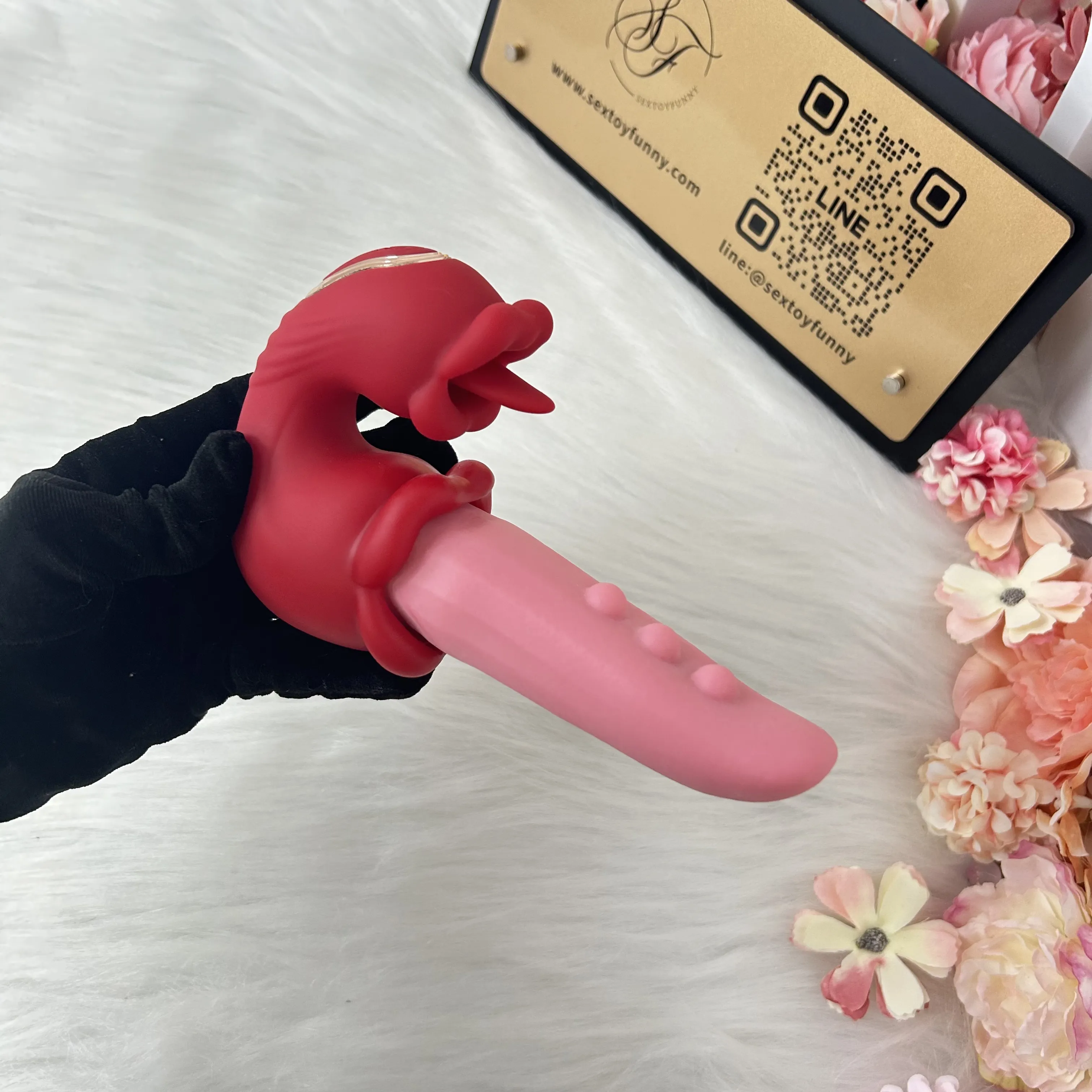 10-Frequency Dual Tongue S-Shaped Curved Vibrator