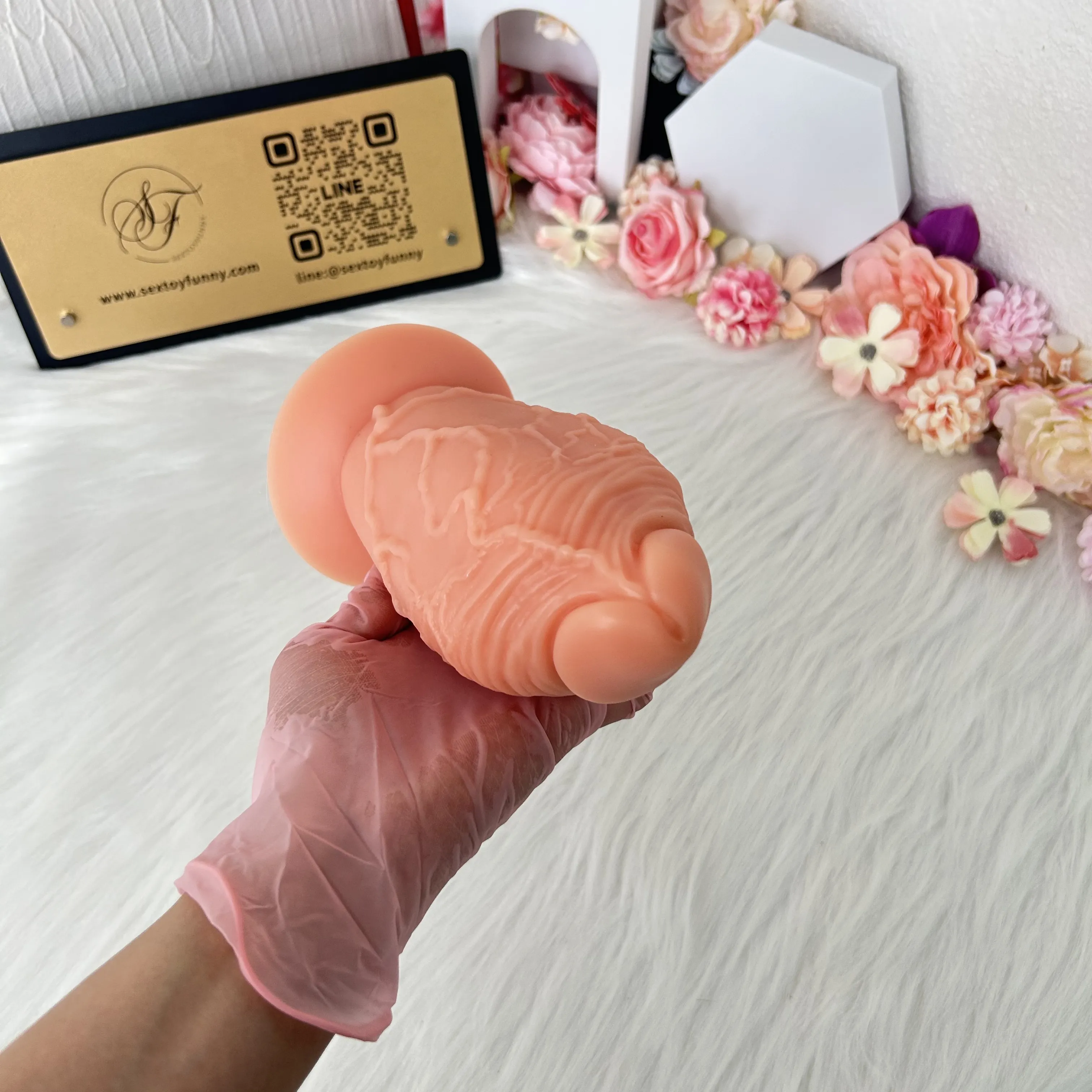 King Size Dual-Layer Liquid Silicone Realistic Dildo