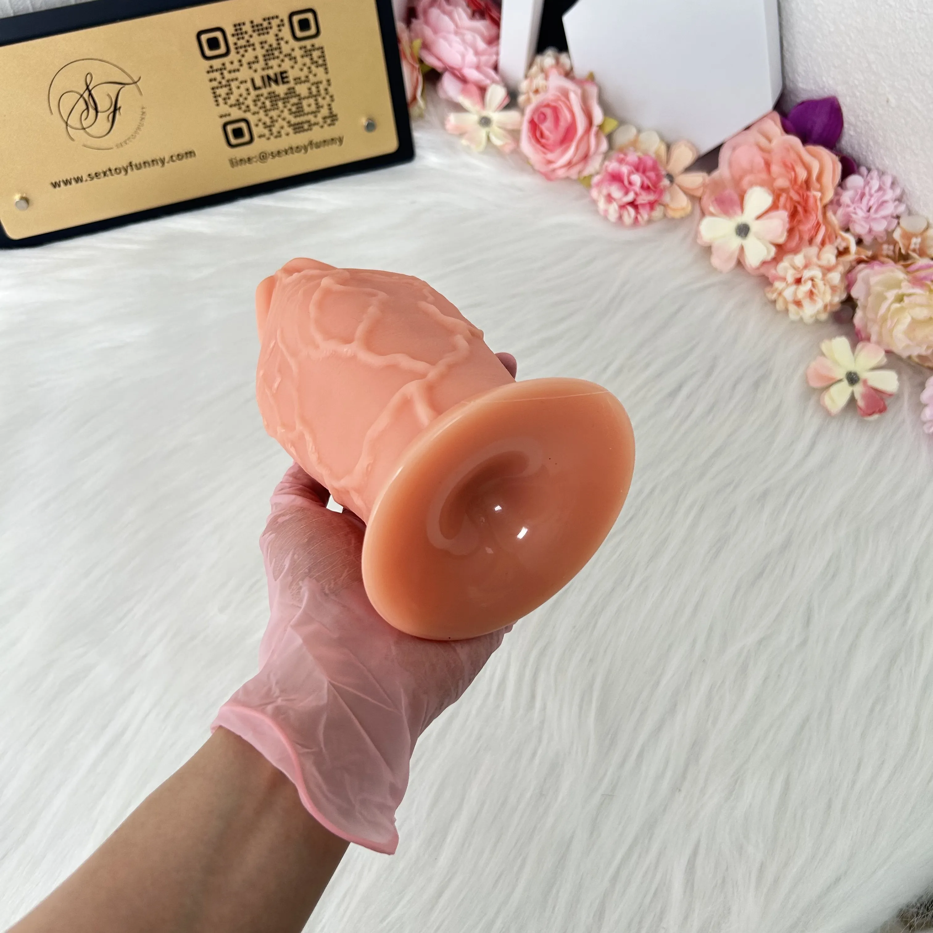 King Size Dual-Layer Liquid Silicone Realistic Dildo