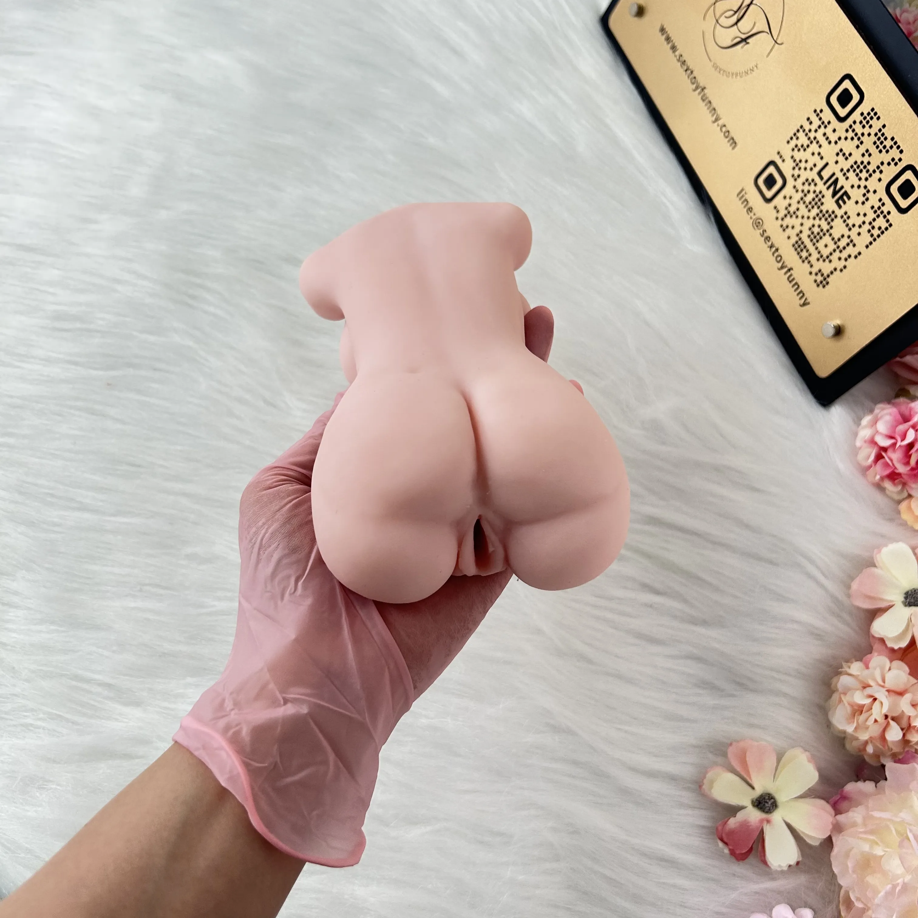 JIUAI—LUNA Realistic Vagina Simulated Adult Clitoris 500g