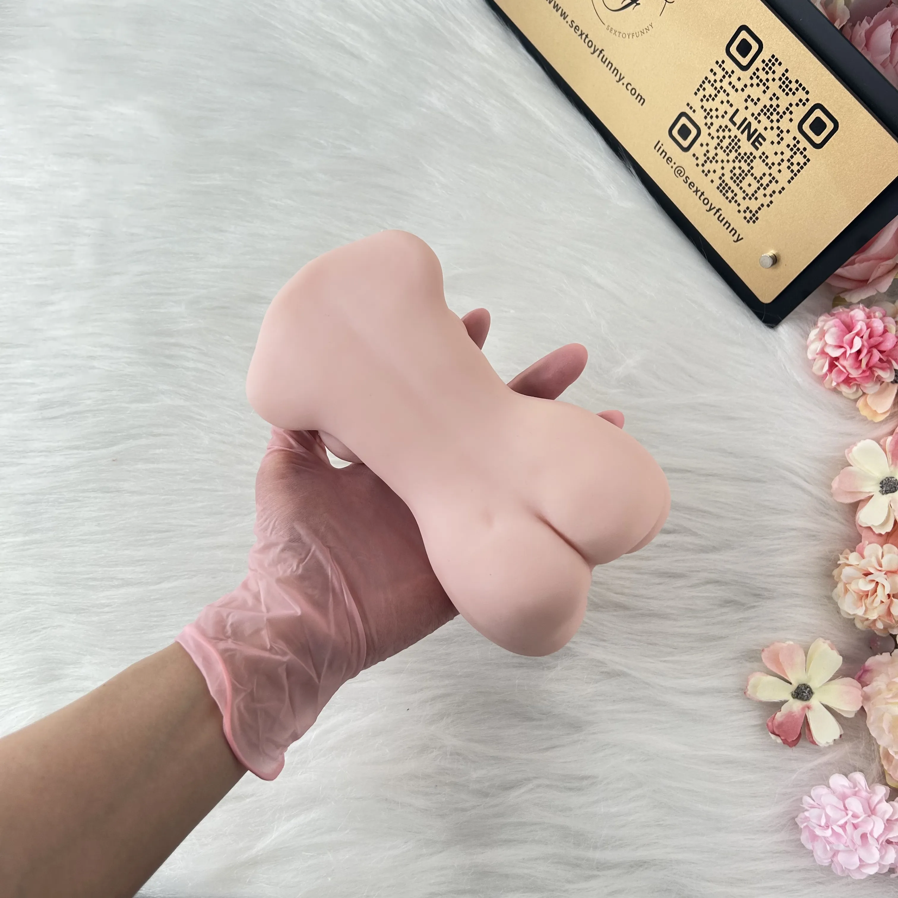 JIUAI—LUNA Realistic Vagina Simulated Adult Clitoris 500g
