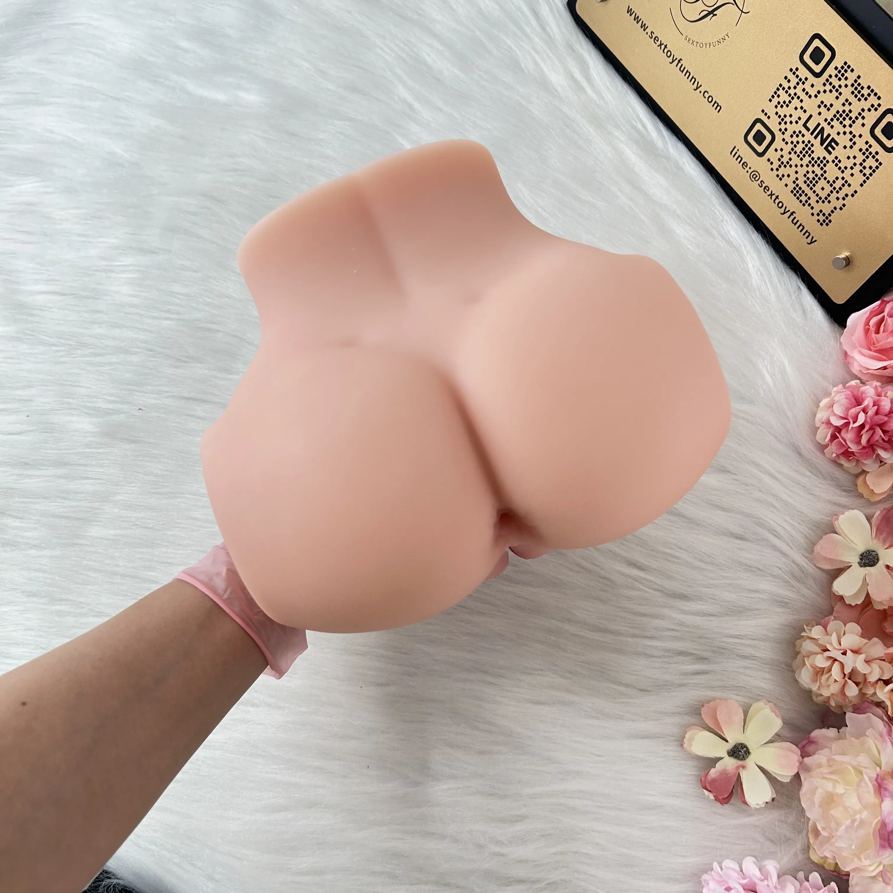 Realistic Vaginal & Anal Uterine Cavity Flesh Ball Wrapping 1800g