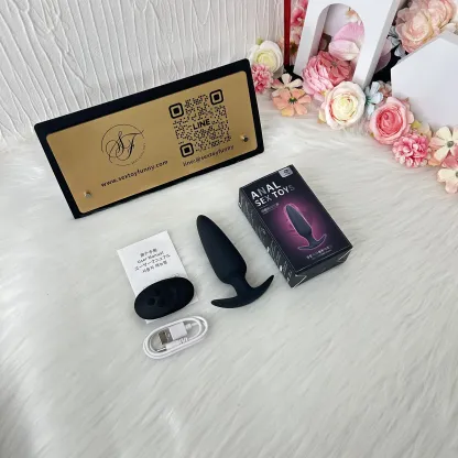 ของเล่นประตูหลัง เครื่องนวดต่อมลูกหมาก มอเตอร์แรงสูง หลายสปีด สามขนาด