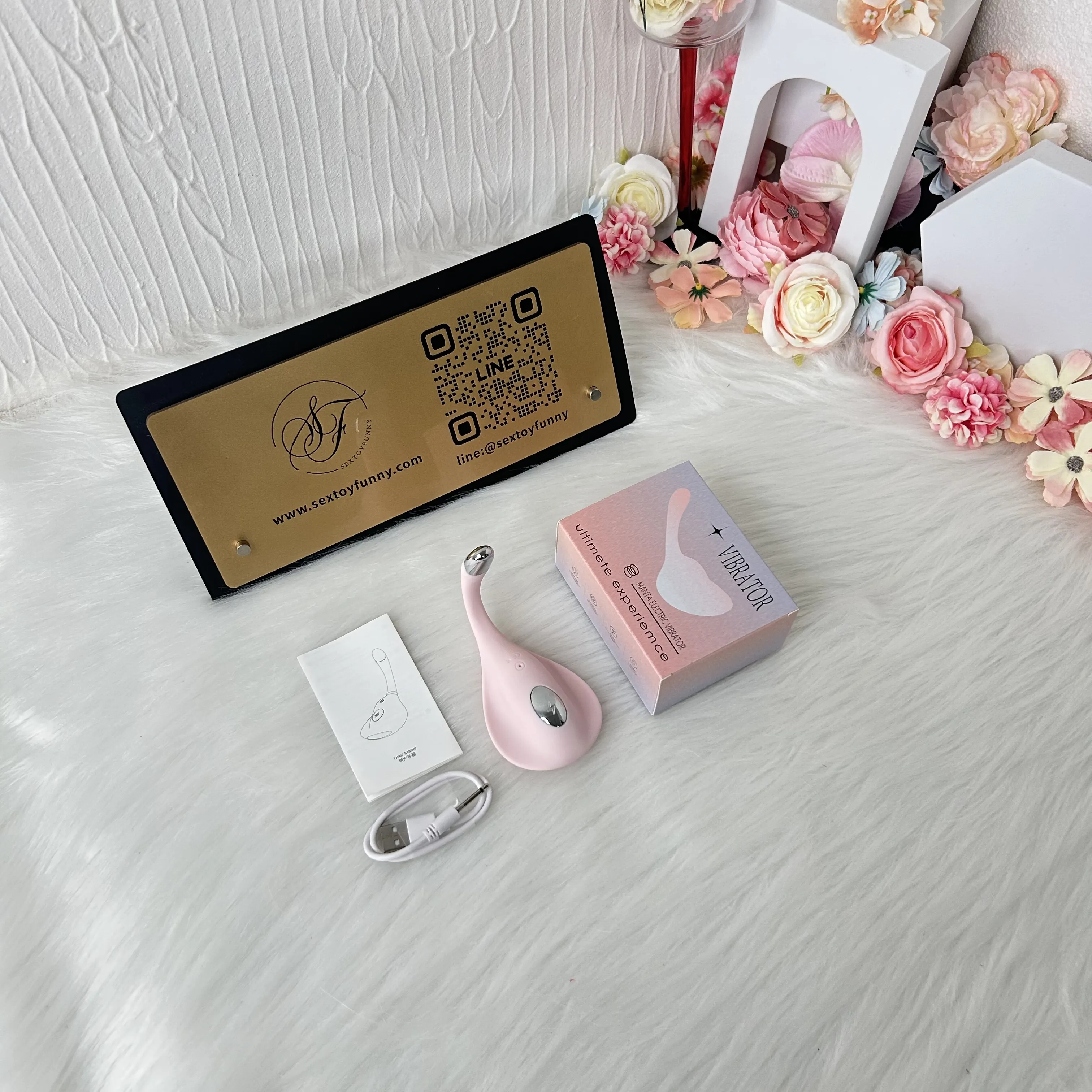10-Frequency Dual-Head Electric Pulse APP Vibrating Egg
