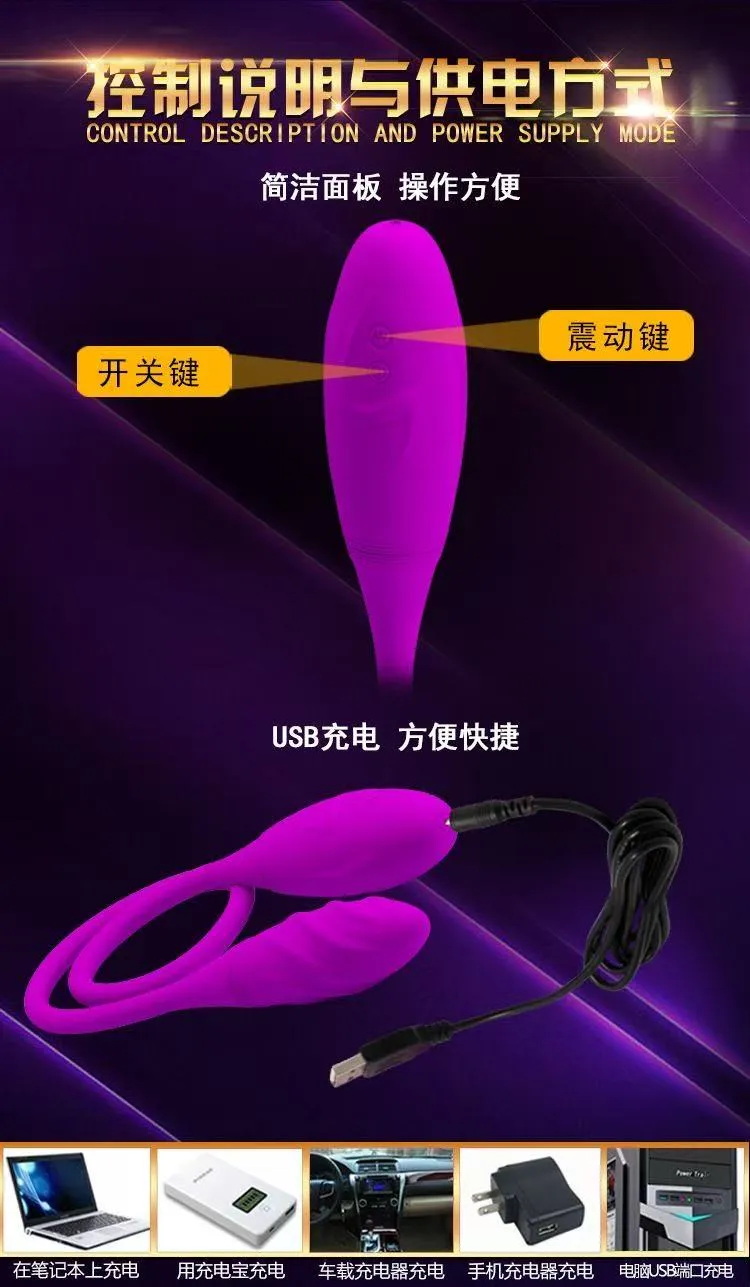 Safiman Dual-Head Multi-Function Vibrating Egg Spiral Type